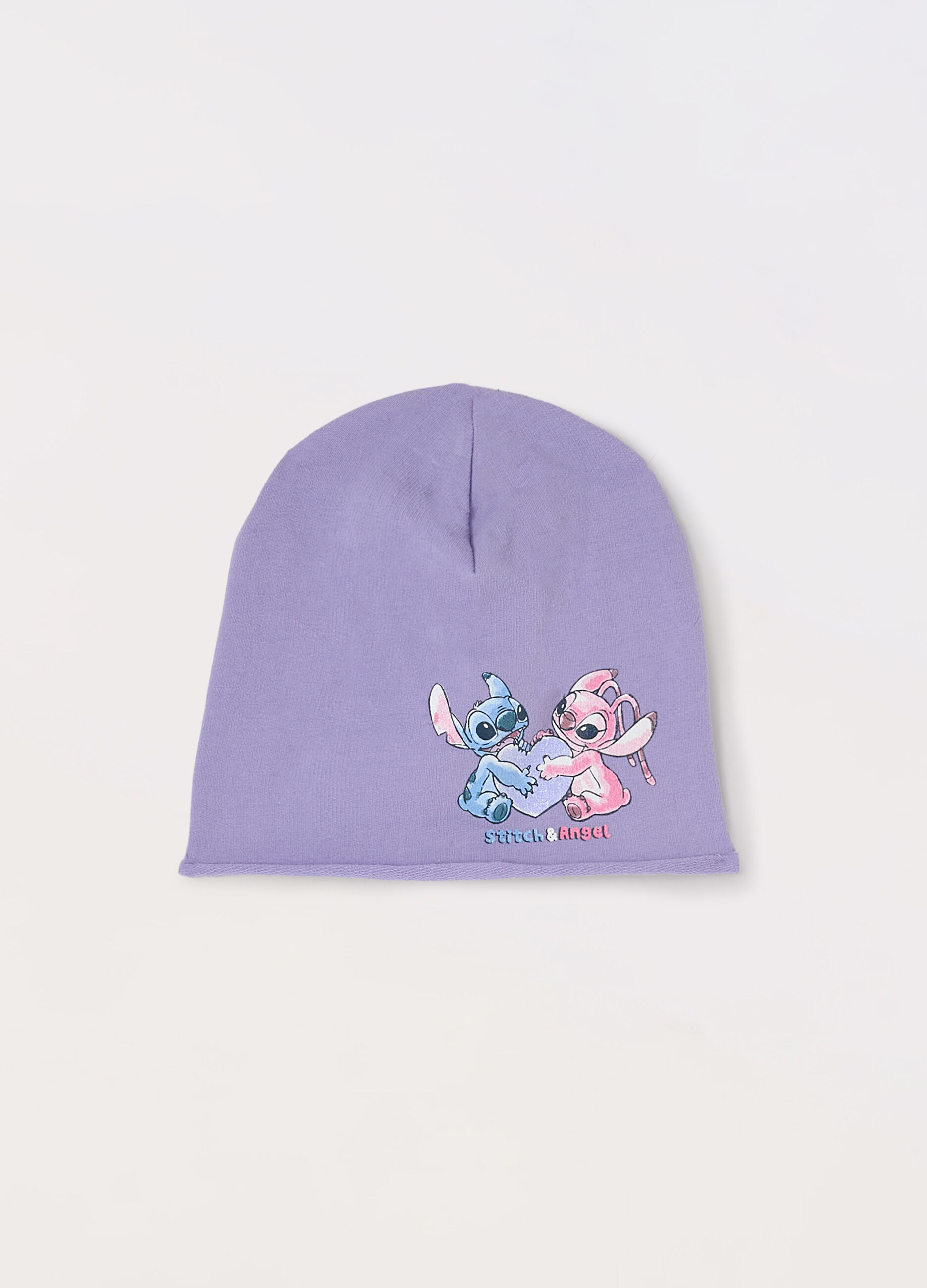 Berrettino Stitch&Angel in french terry stretch neonata_0