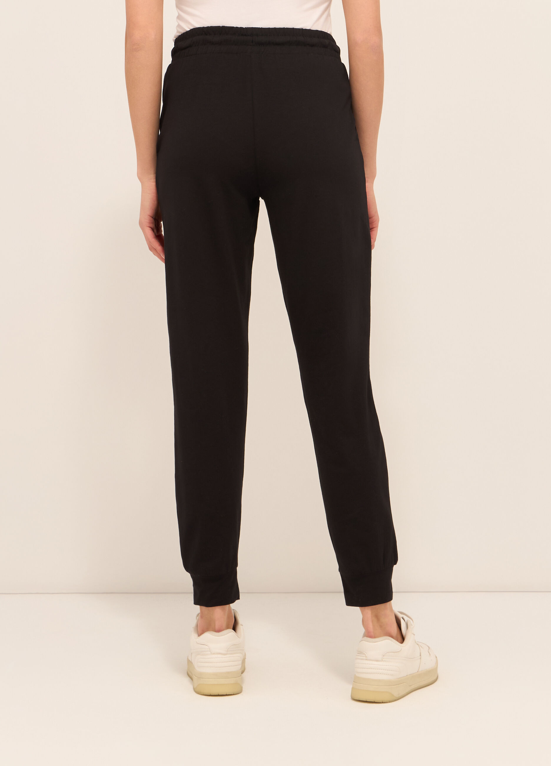 Jogger on cotone stretch donna_1