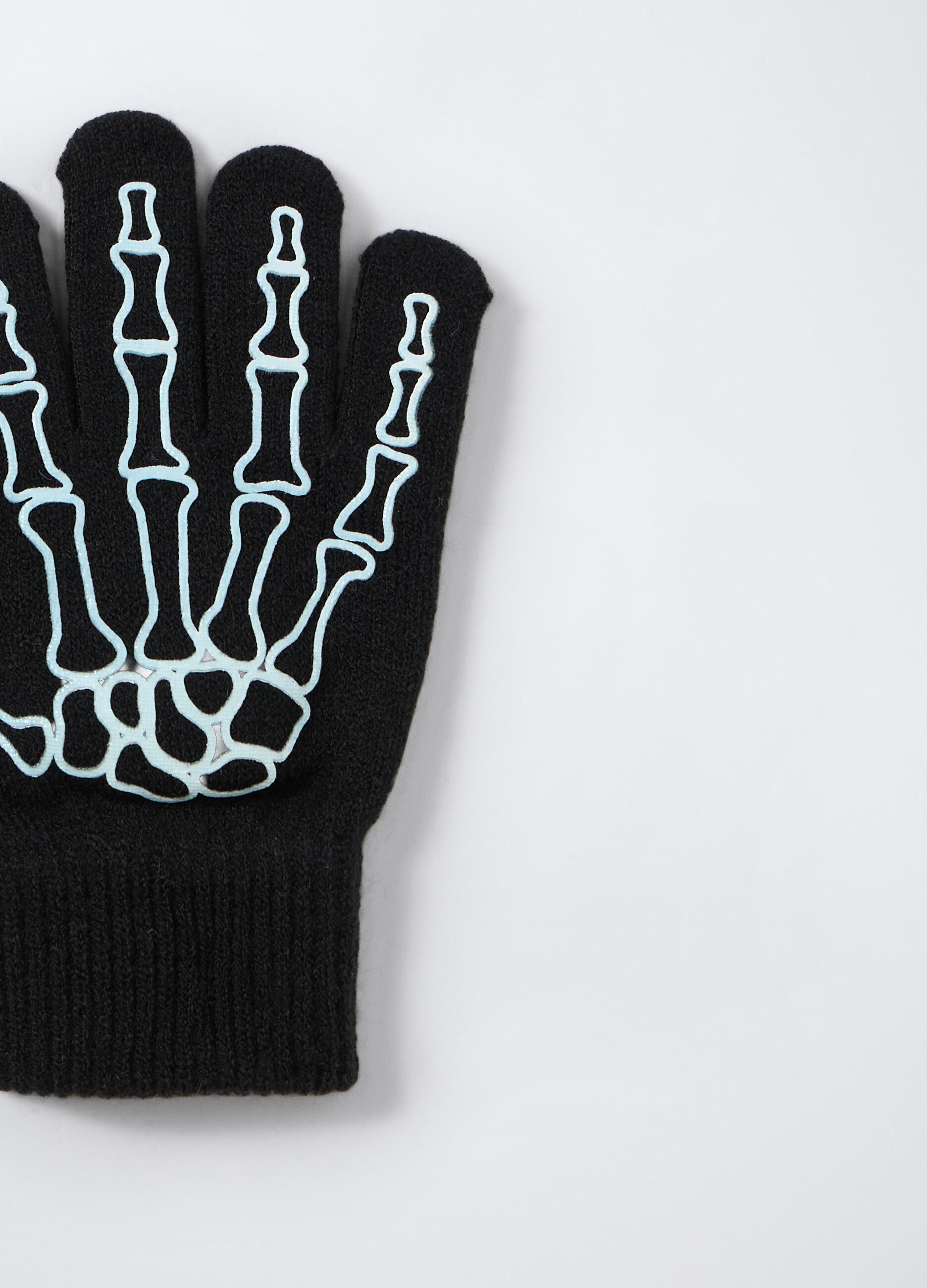 Guanti tricot con stampa_2