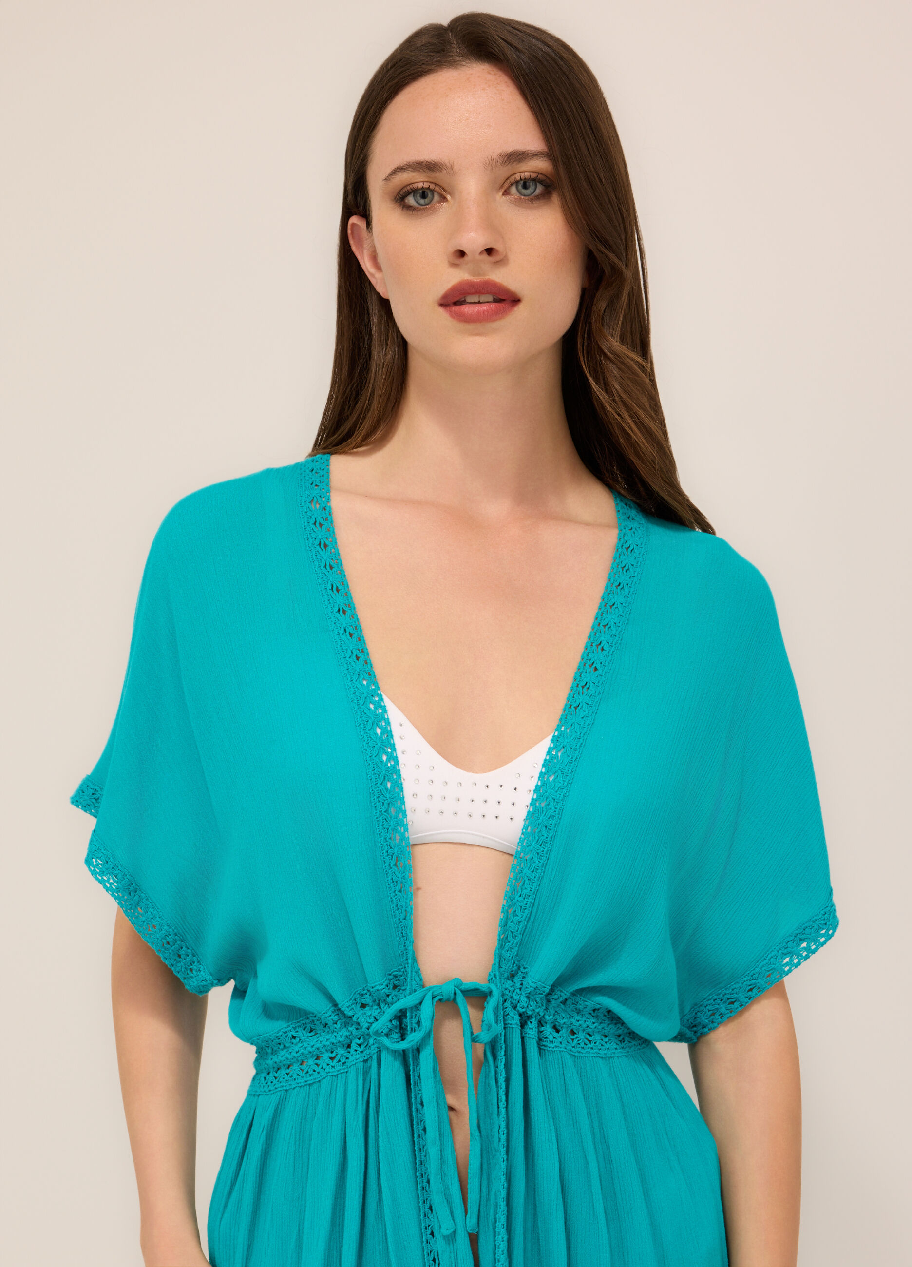 Copricostume in pura viscosa donna