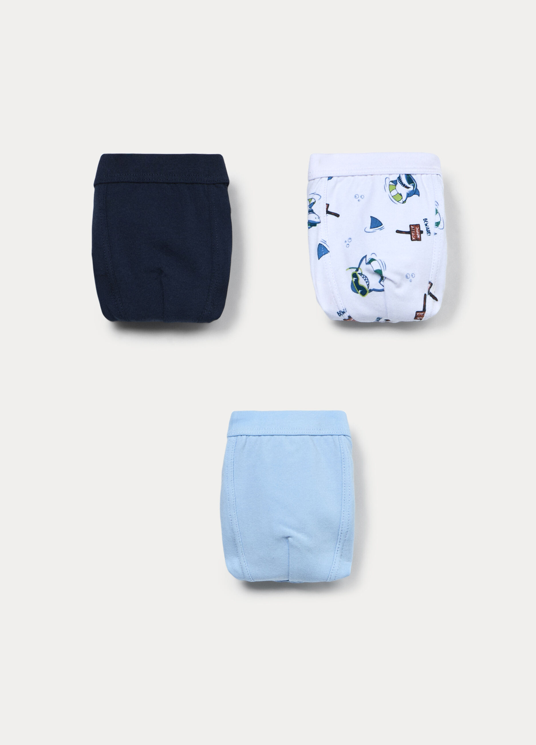 Pack 3 boxer in jersey di cotone stretch bambino_2