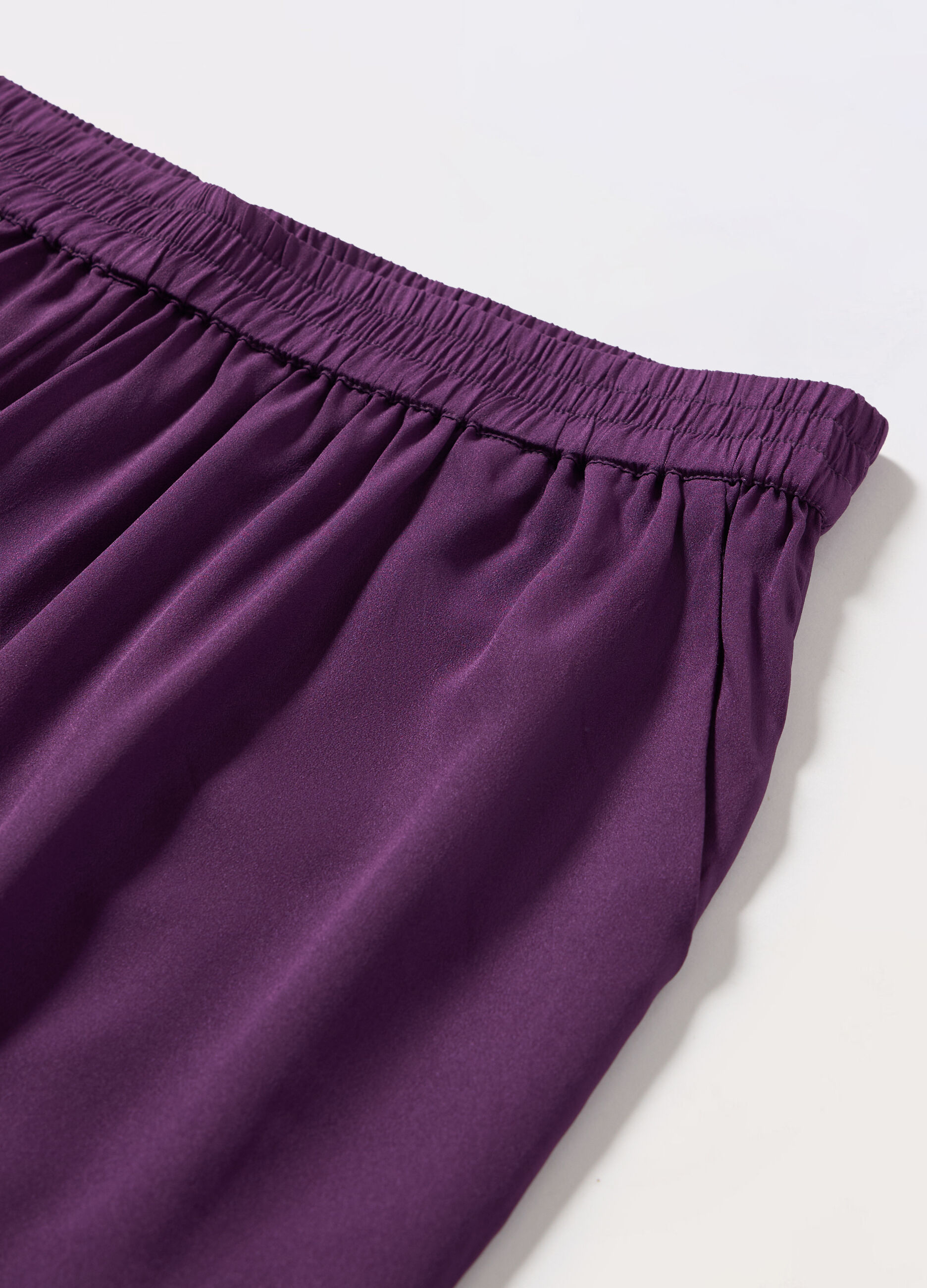 Pantaloni con vita elasticizzata donna curvy_1