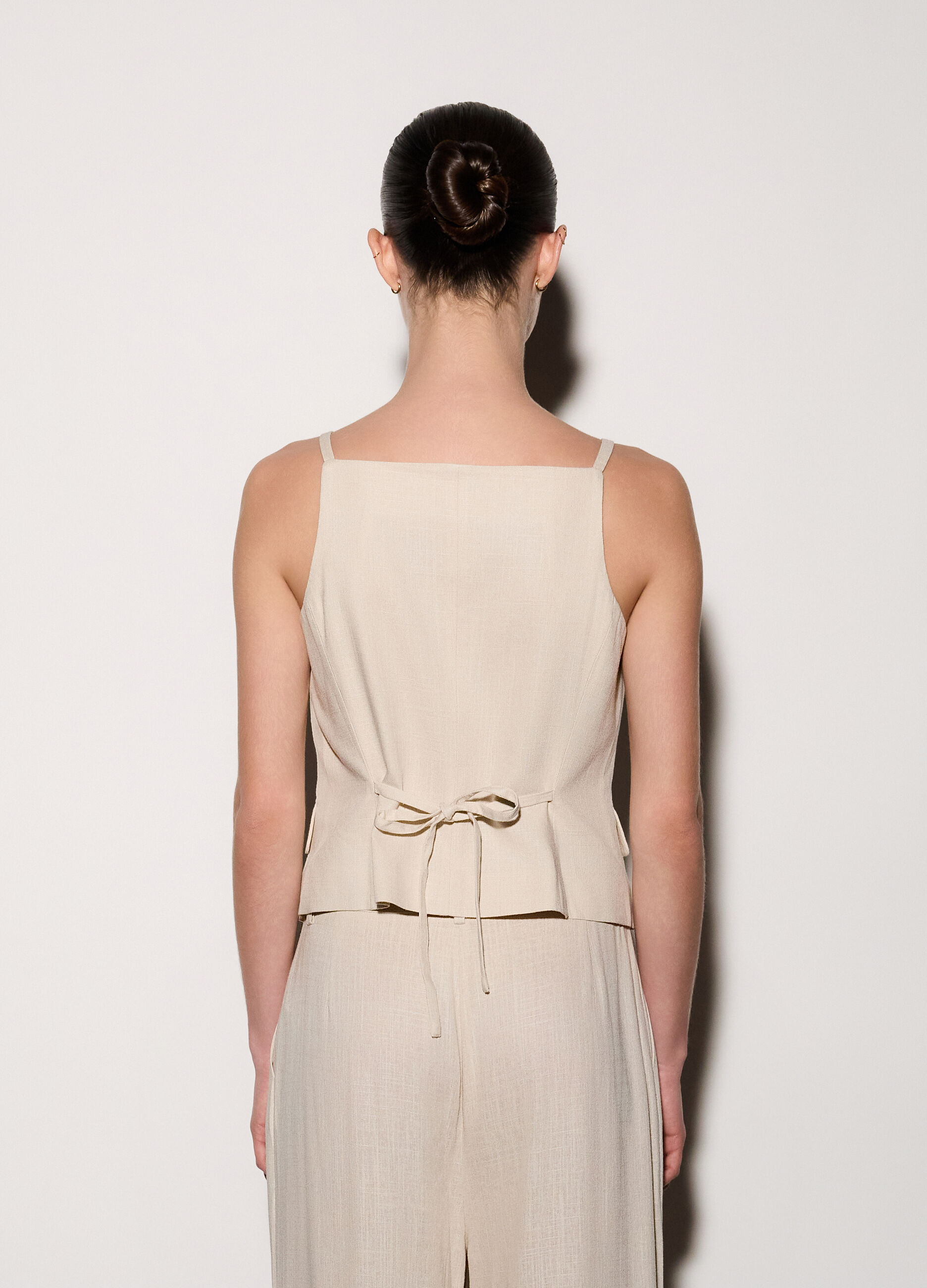 Gilet con scollo dritto donna_2