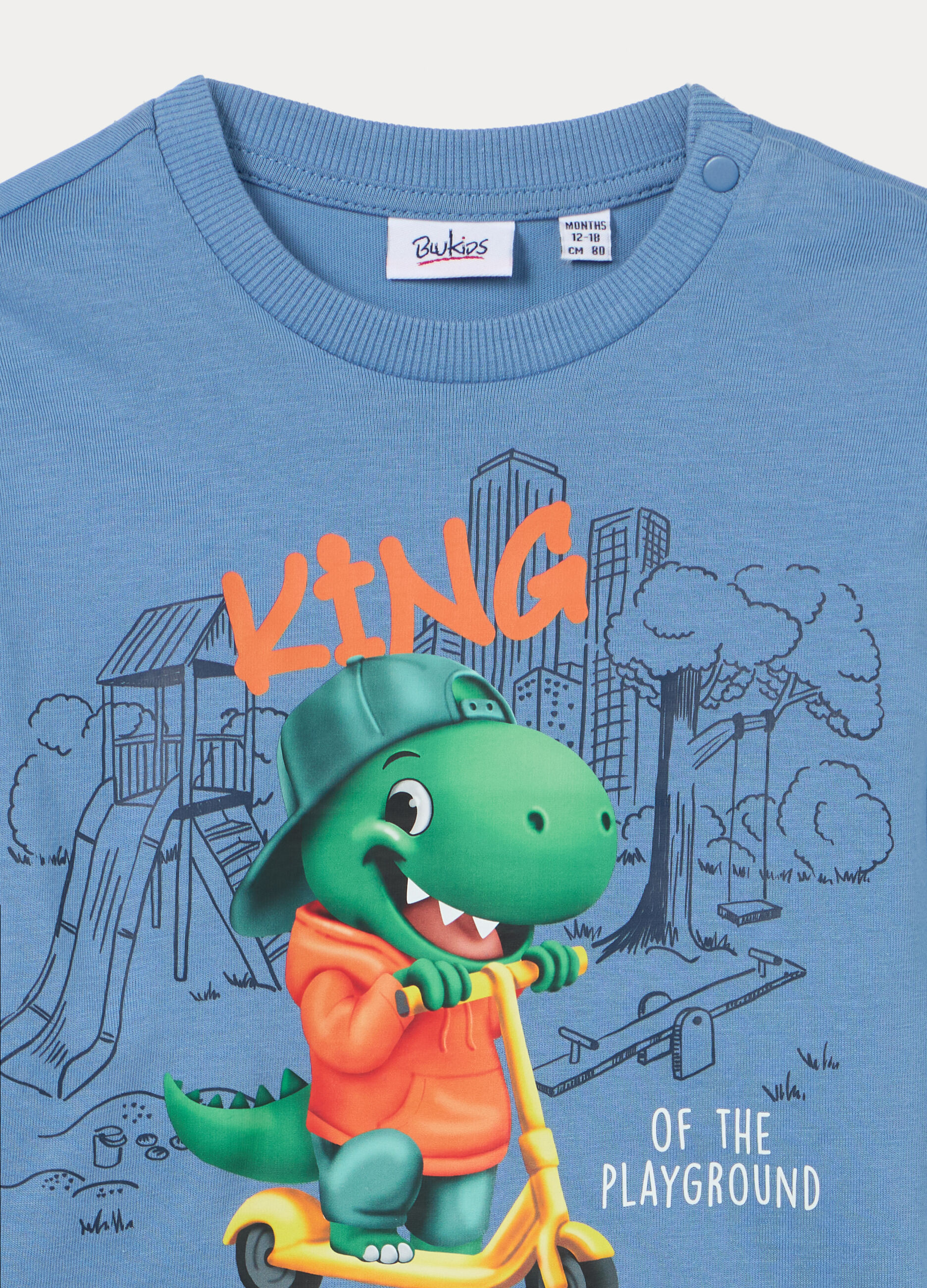 T-shirt in jersey di puro cotone bimbo_2