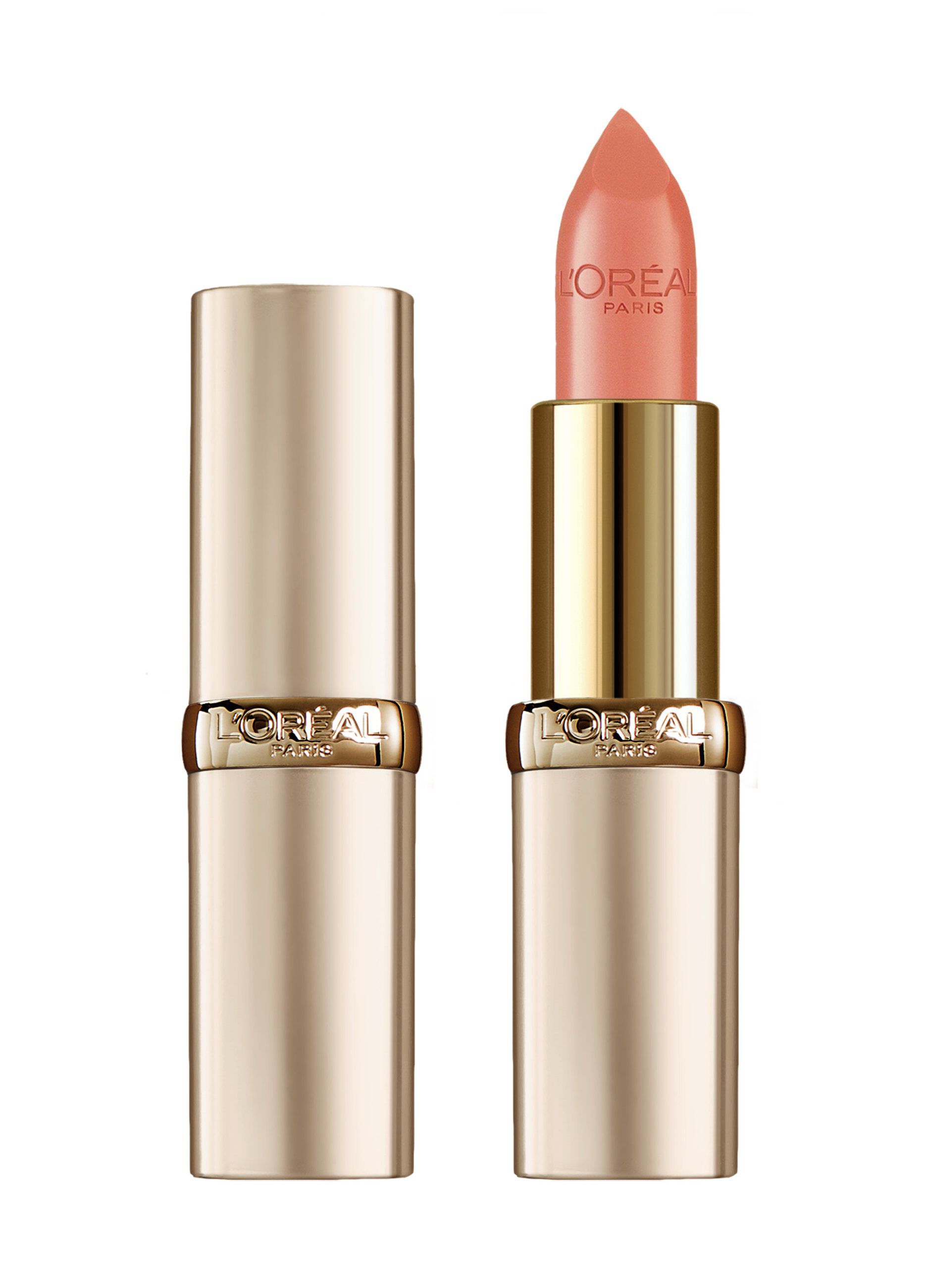 L’Oréal Paris Rossetto Color Riche Satin, Lunga tenuta, Finish satinato, 235 Nude.