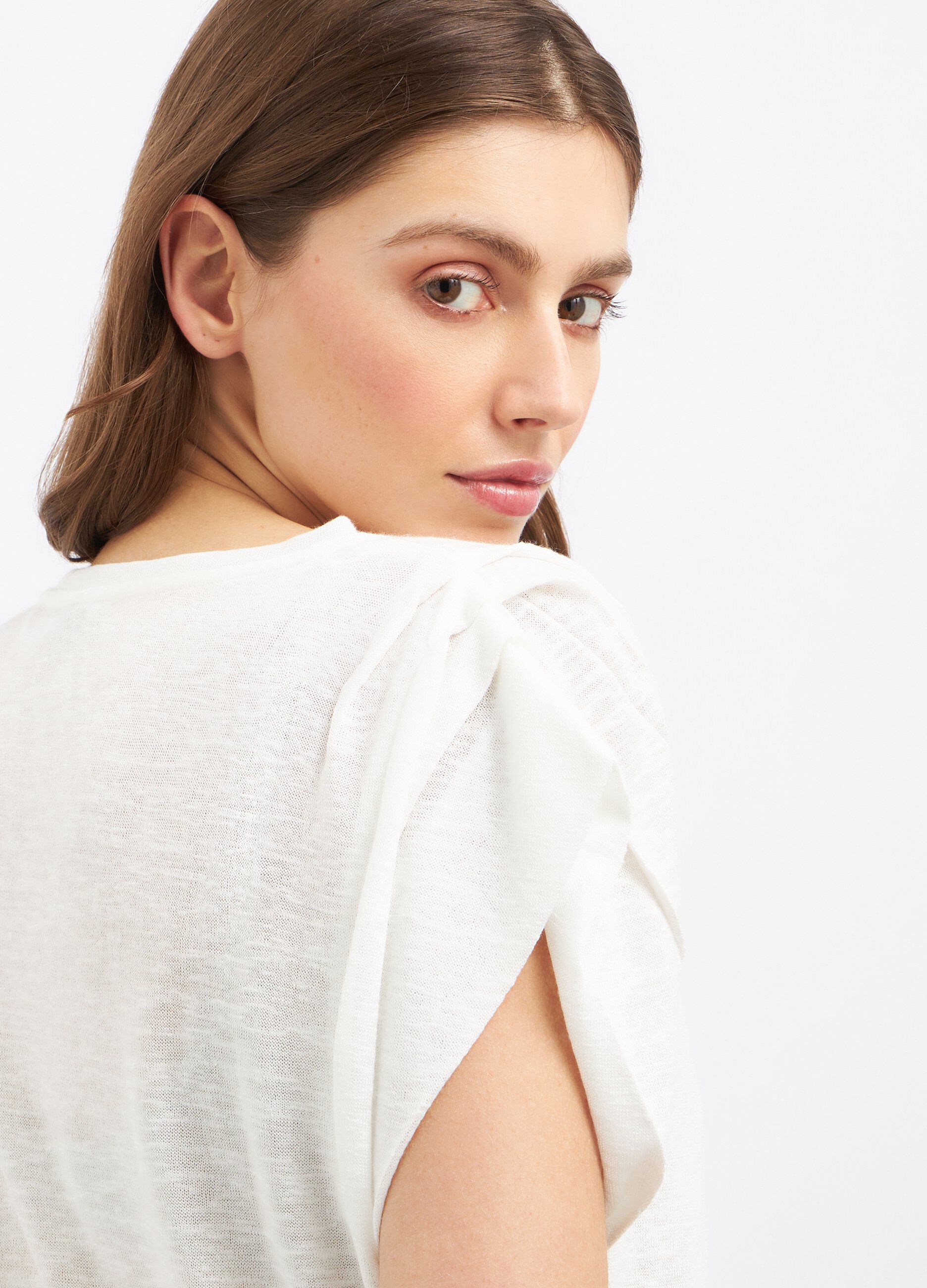T-shirt in misto viscosa donna_2