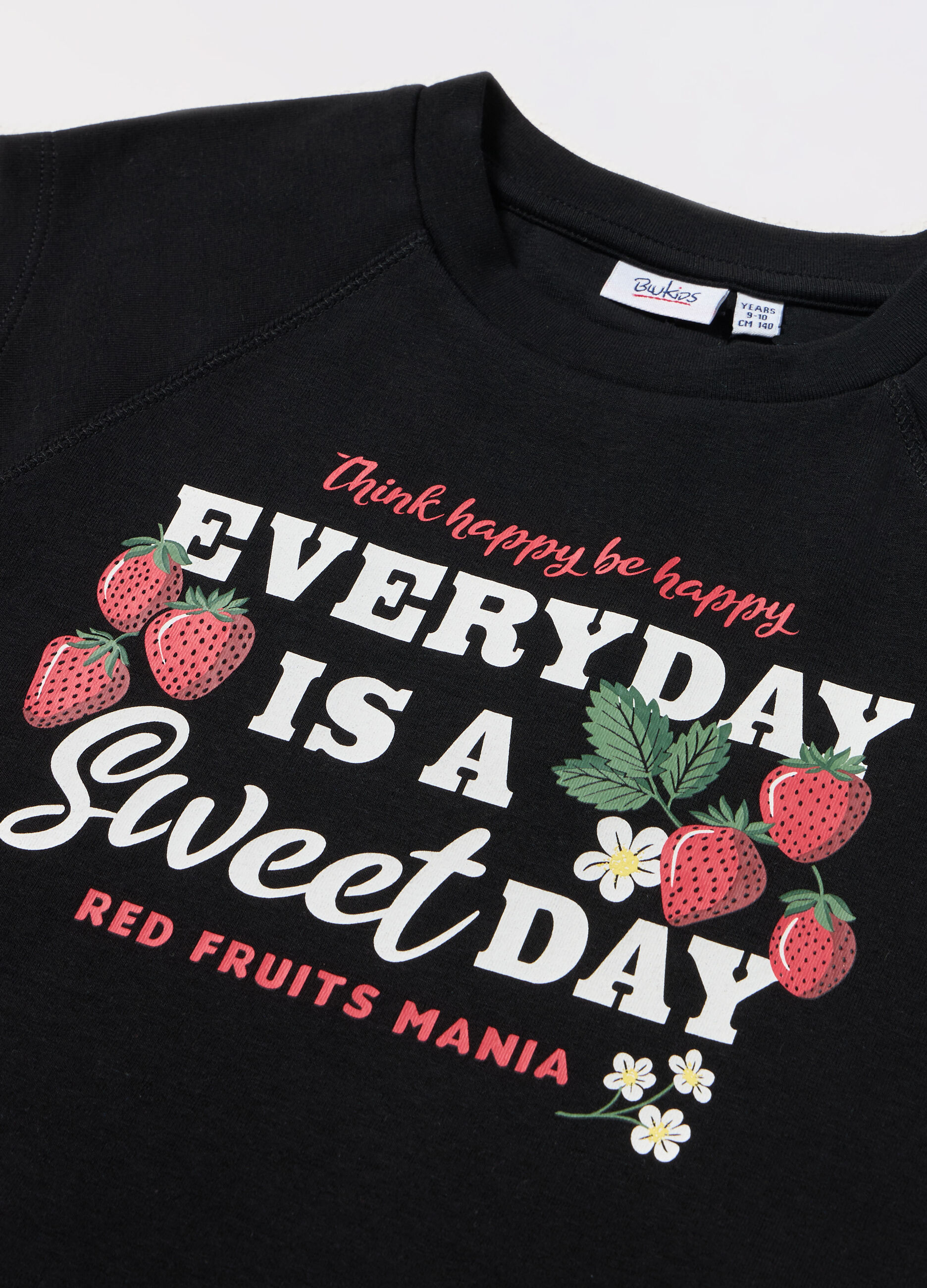 T-shirt in cotone stretch ragazza_1