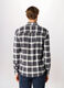 Camicia slim fit in cotone a quadri uomo_1