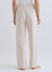 Pantaloni lunghi pigiama in jersey di puro cotone donna_1