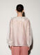 Camicia con scollo a V e rouches donna_2