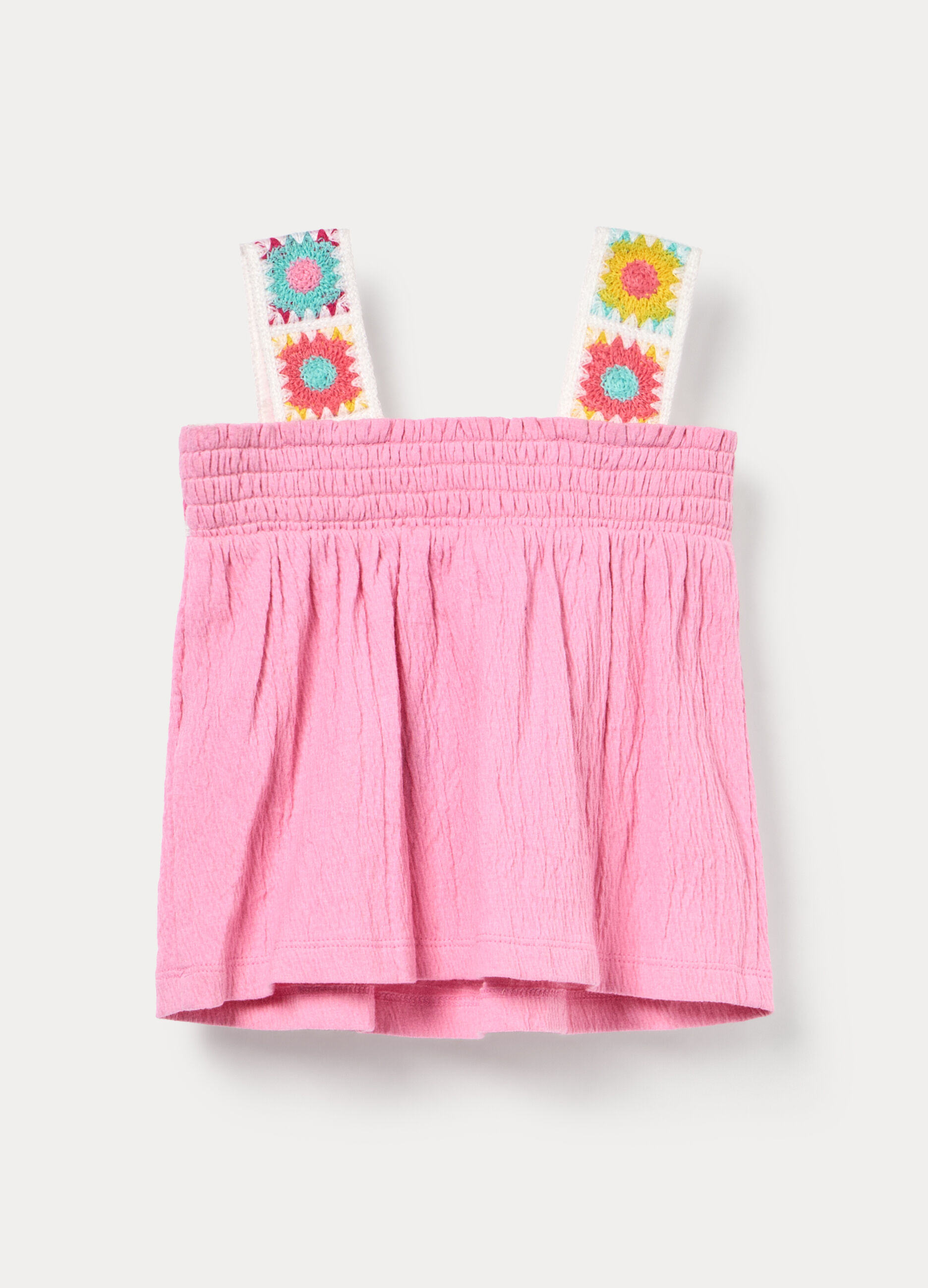 Top in jersey di cotone stretch _1