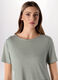 Vestito corto misto cotone a righe donna_2