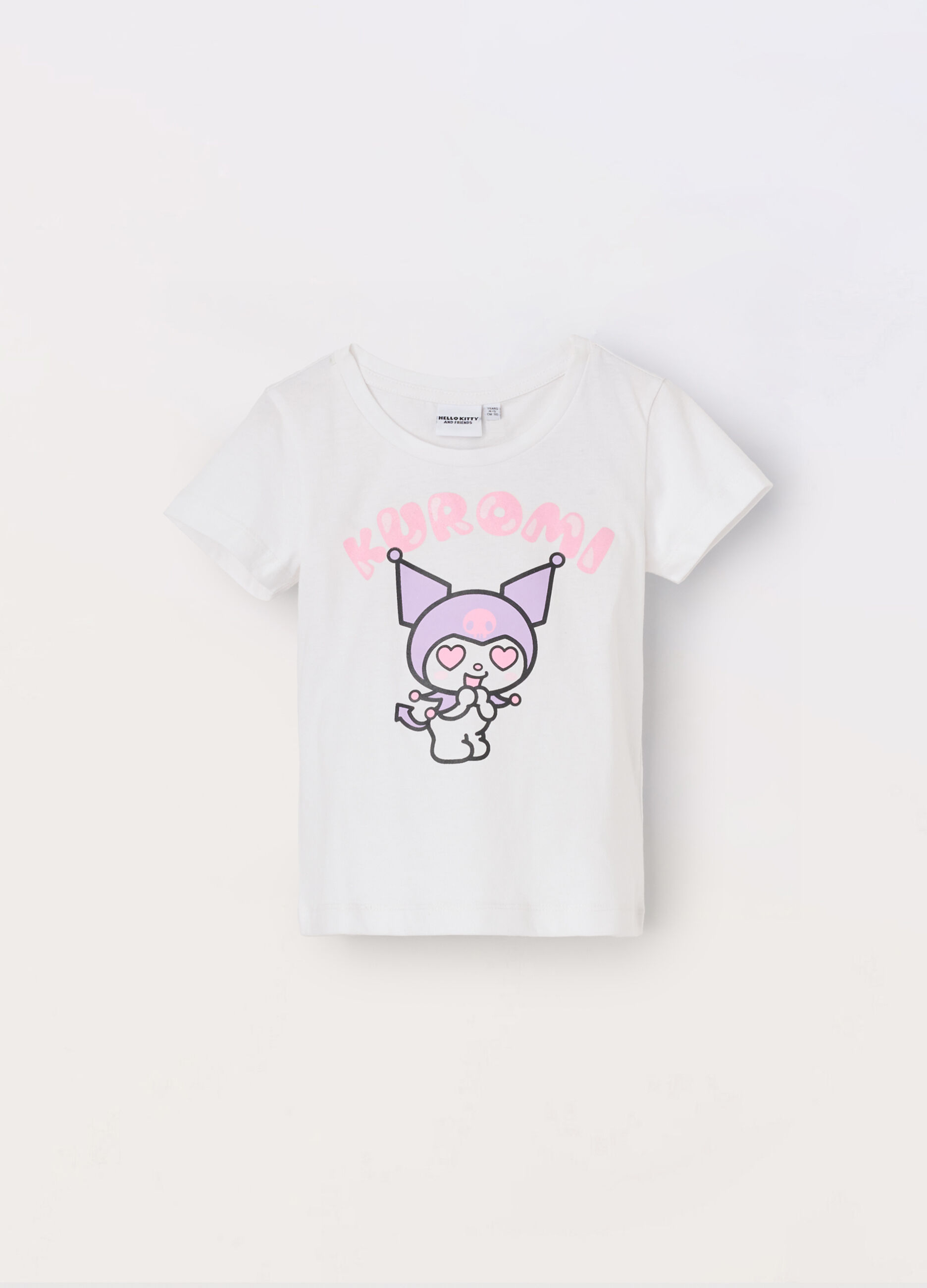 T-shirt Hello Kitty in puro cotone bambina
