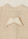 Tutina beige in misto cotone per neonato_3