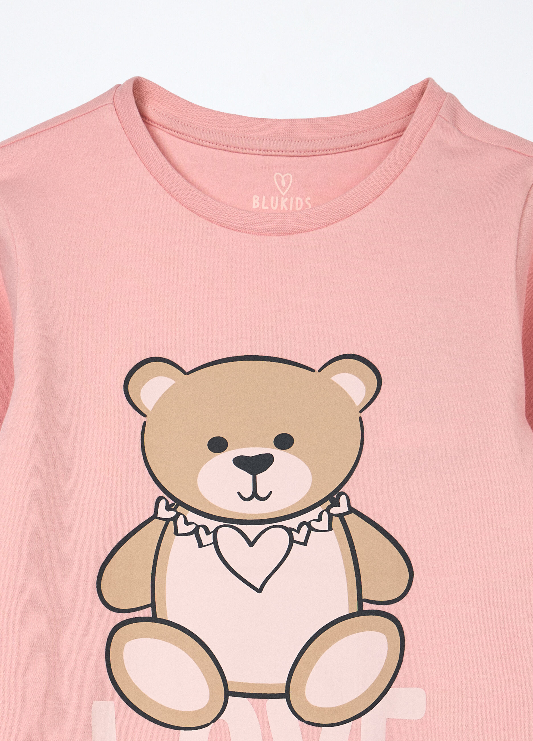 Set pigiama in interlock di puro cotone bambina_2