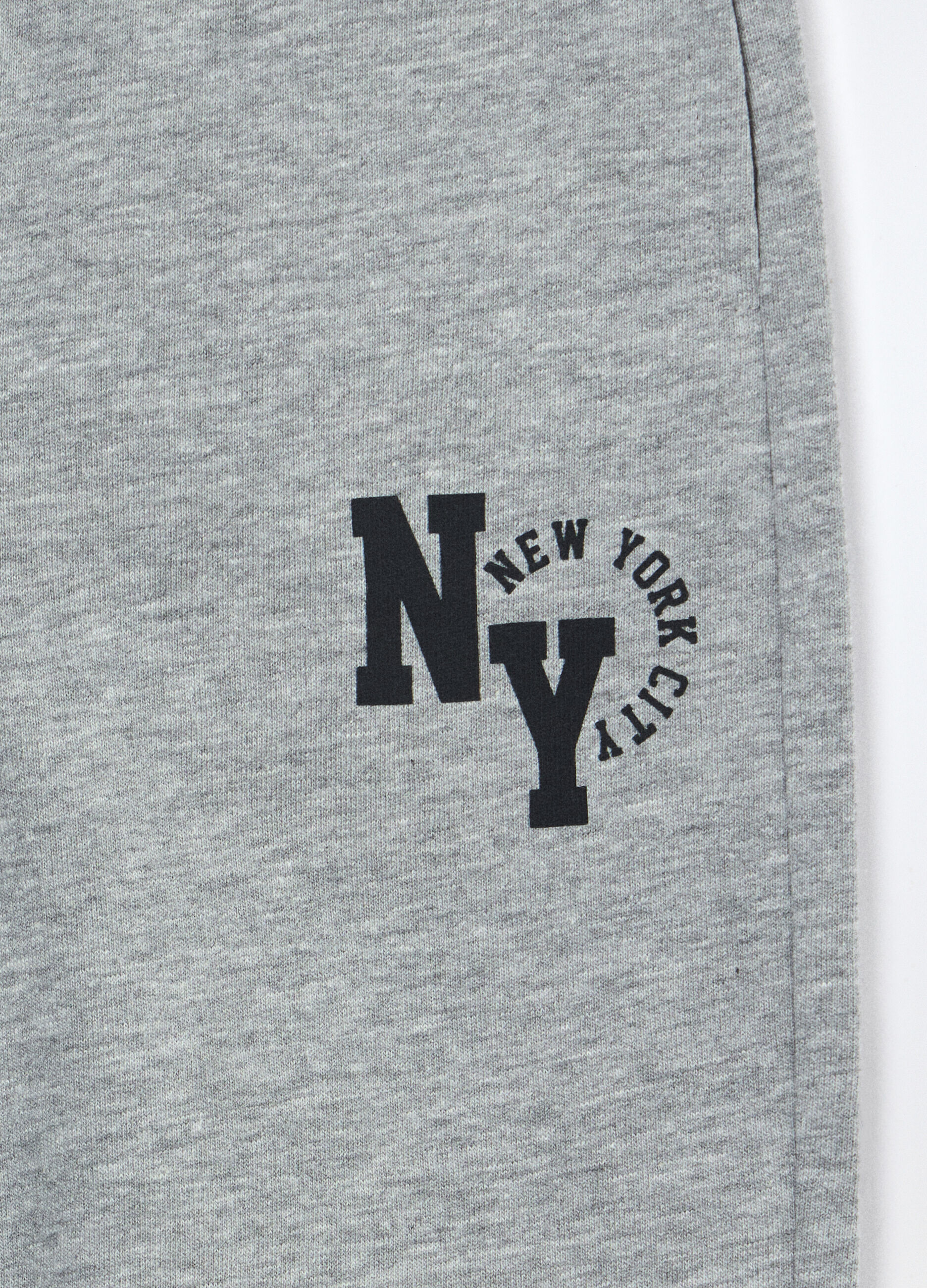 Jogger in french terry di puro cotone bambino_2