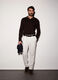 Polo a maniche lunghe in cotone uomo_0