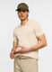 Polo a maniche corte in maglia di cotone uomo_0