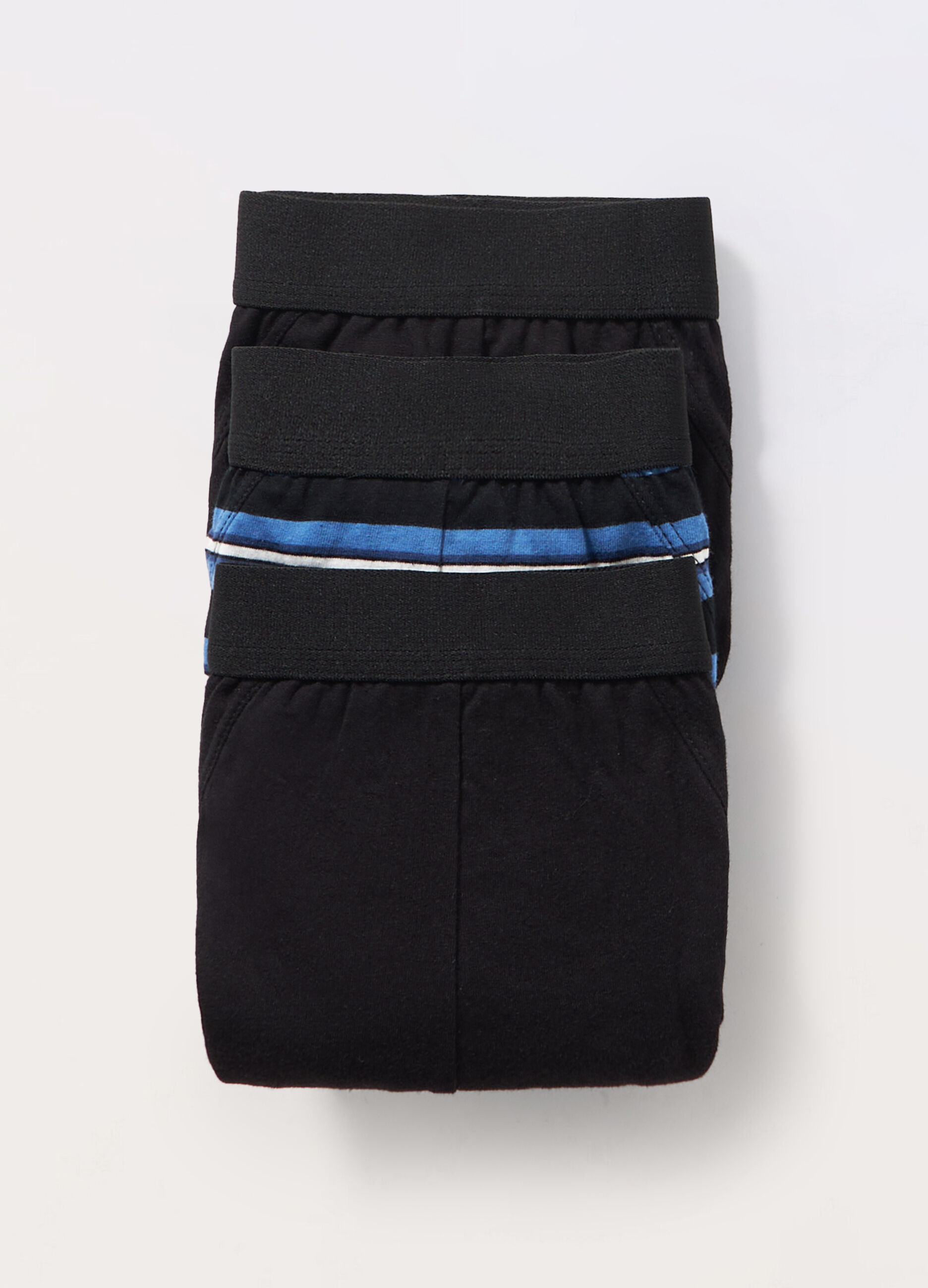 3 pack slip in jersey di cotone a righe uomo_0