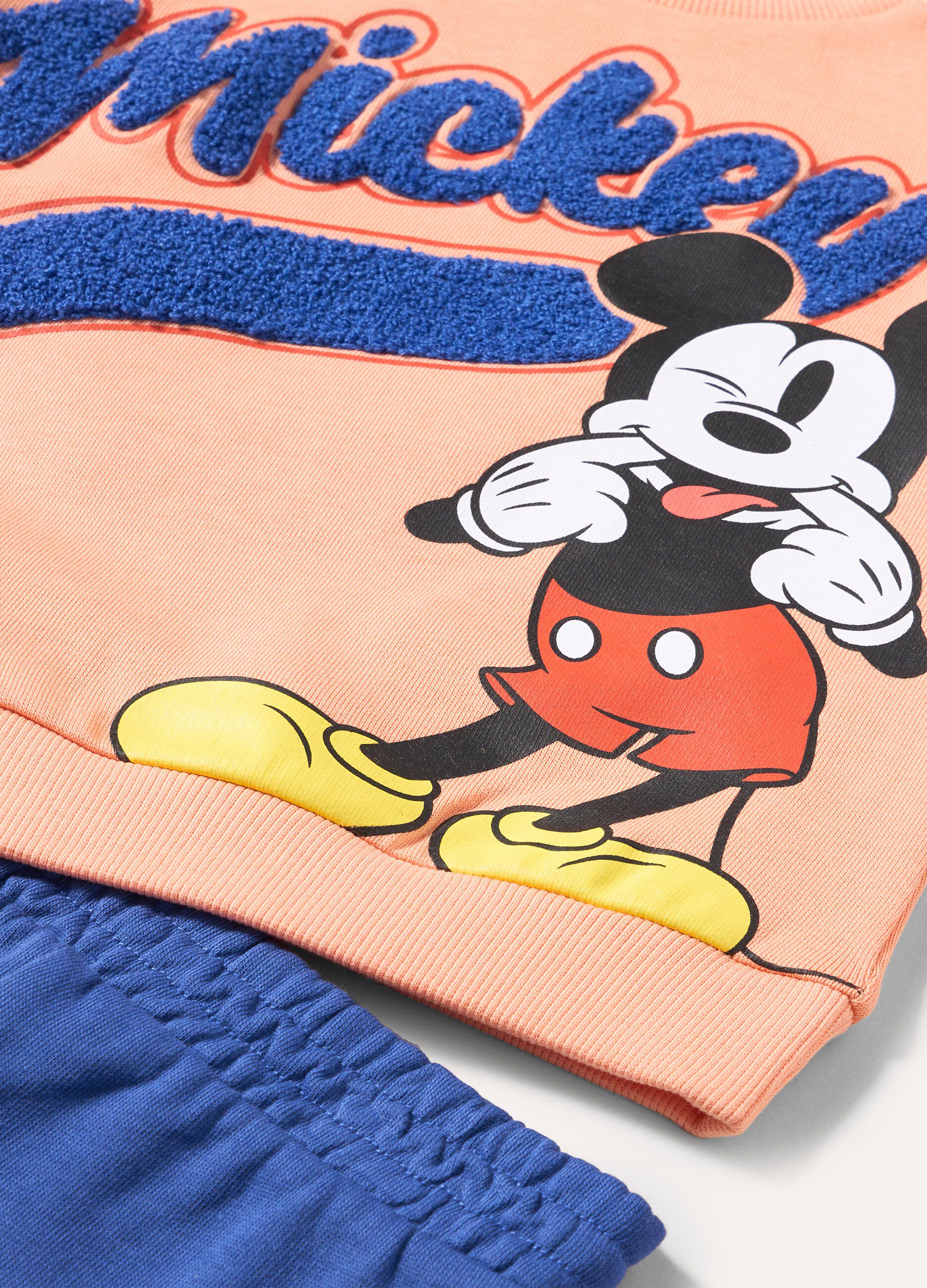 Jogging set Disney in felpa di puro cotone neonato_1