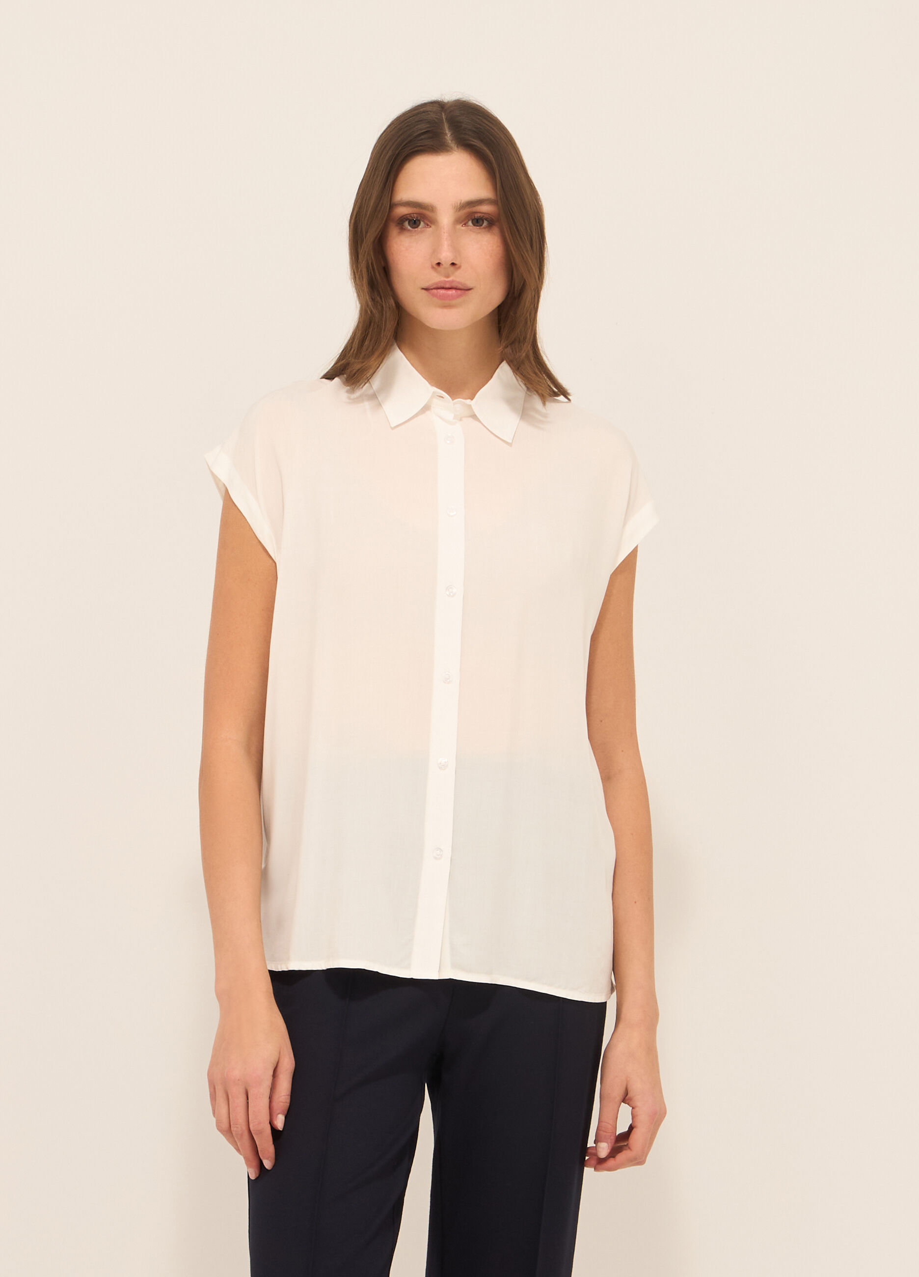Camicia in pura viscosa donna_0