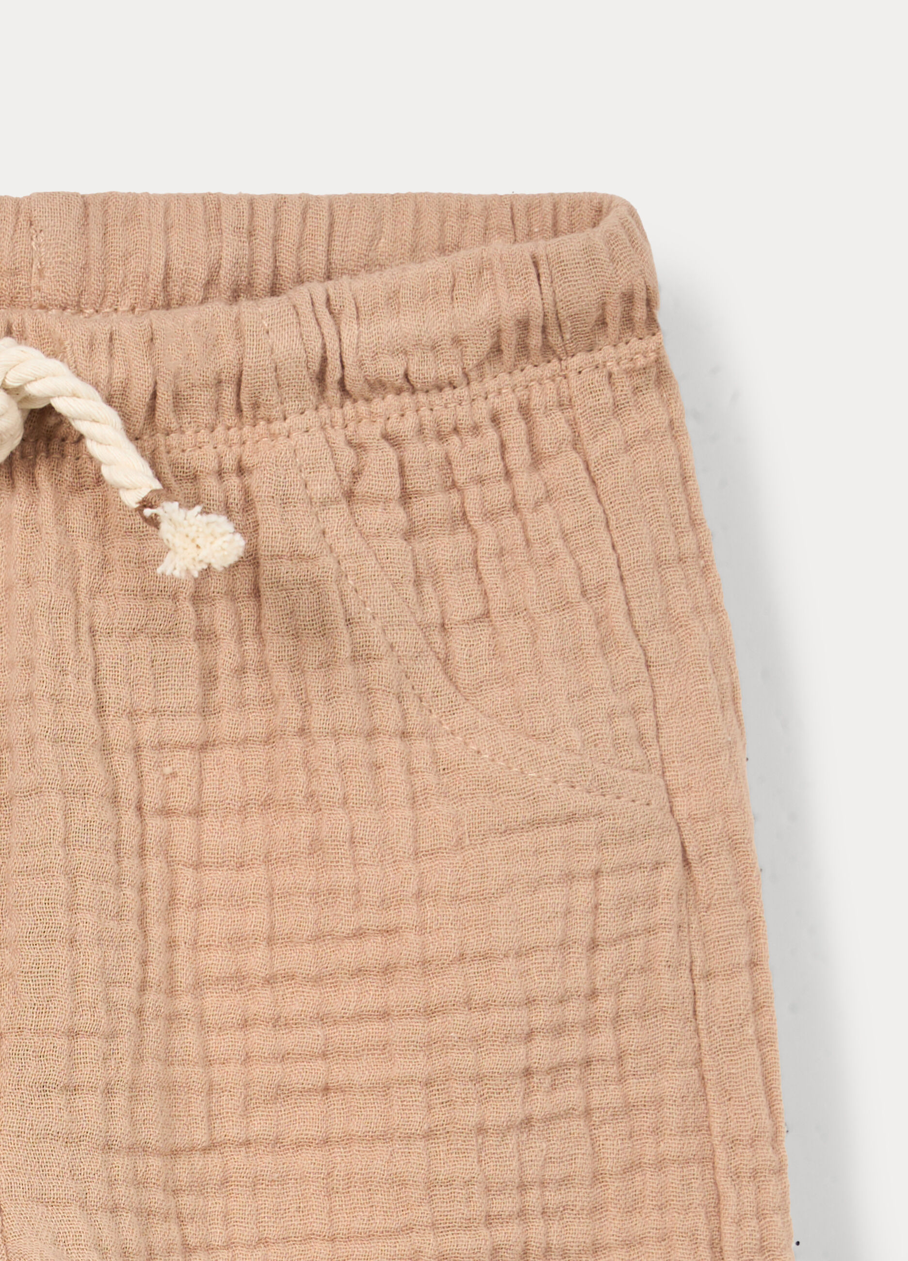 Pantaloni lunghi in puro cotone neonato_2