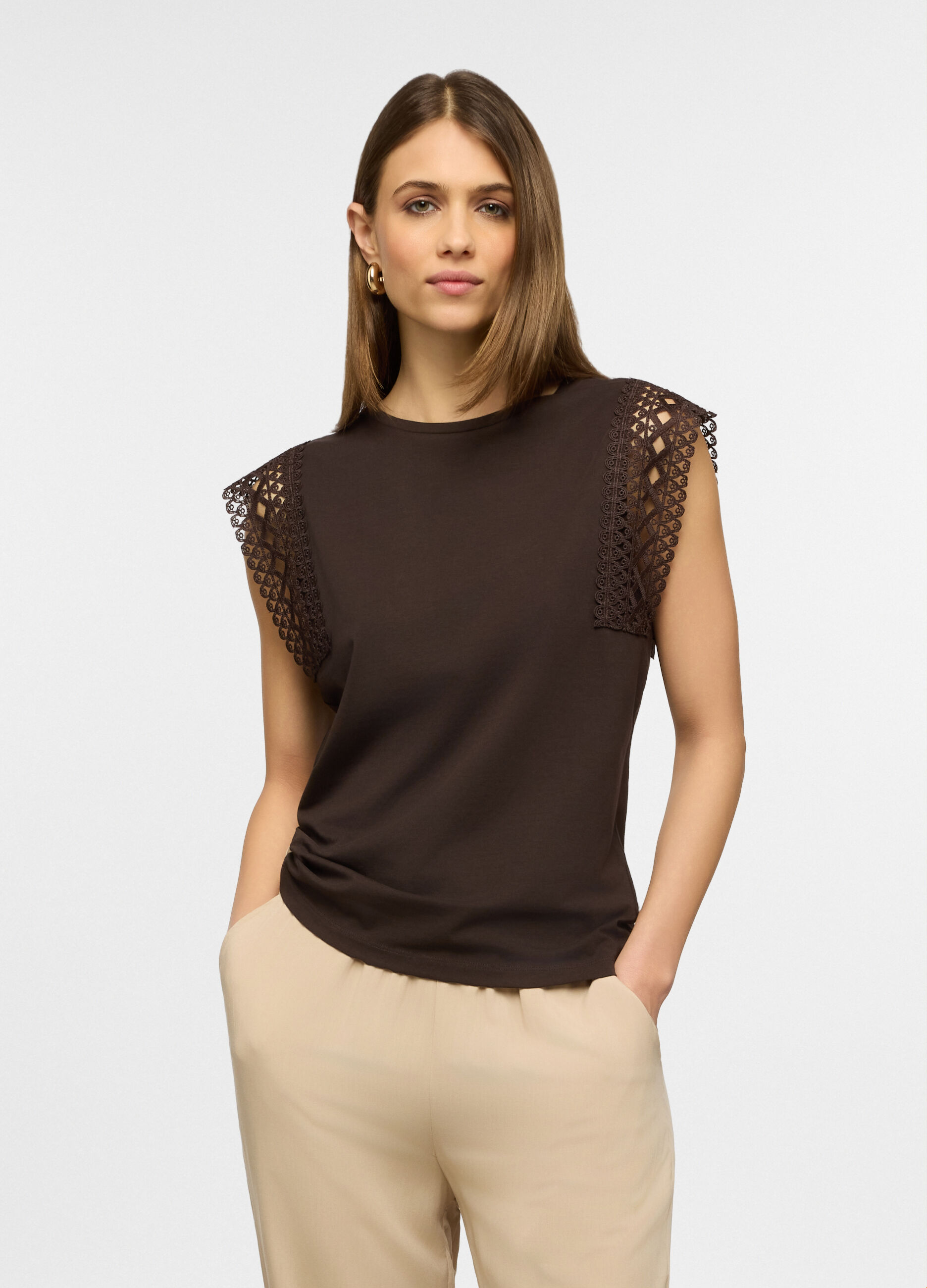 Canotta girocollo donna_0