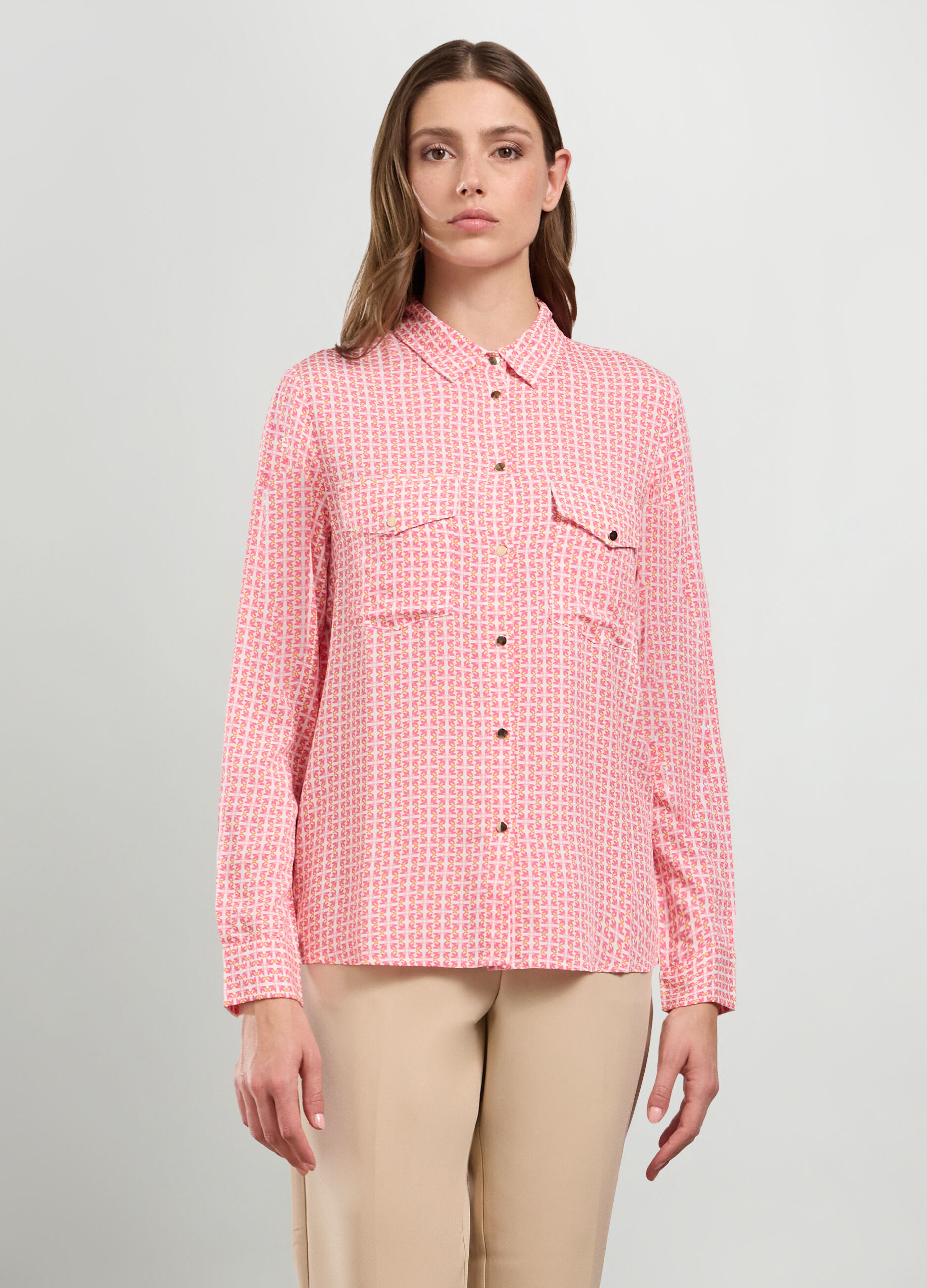 Camicia in pura viscosa donna_0