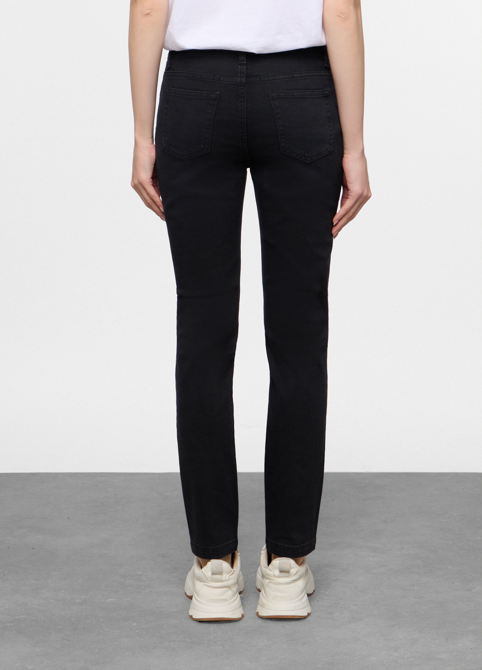 5 Tasche fit Skinny in cotone stretch donna_2