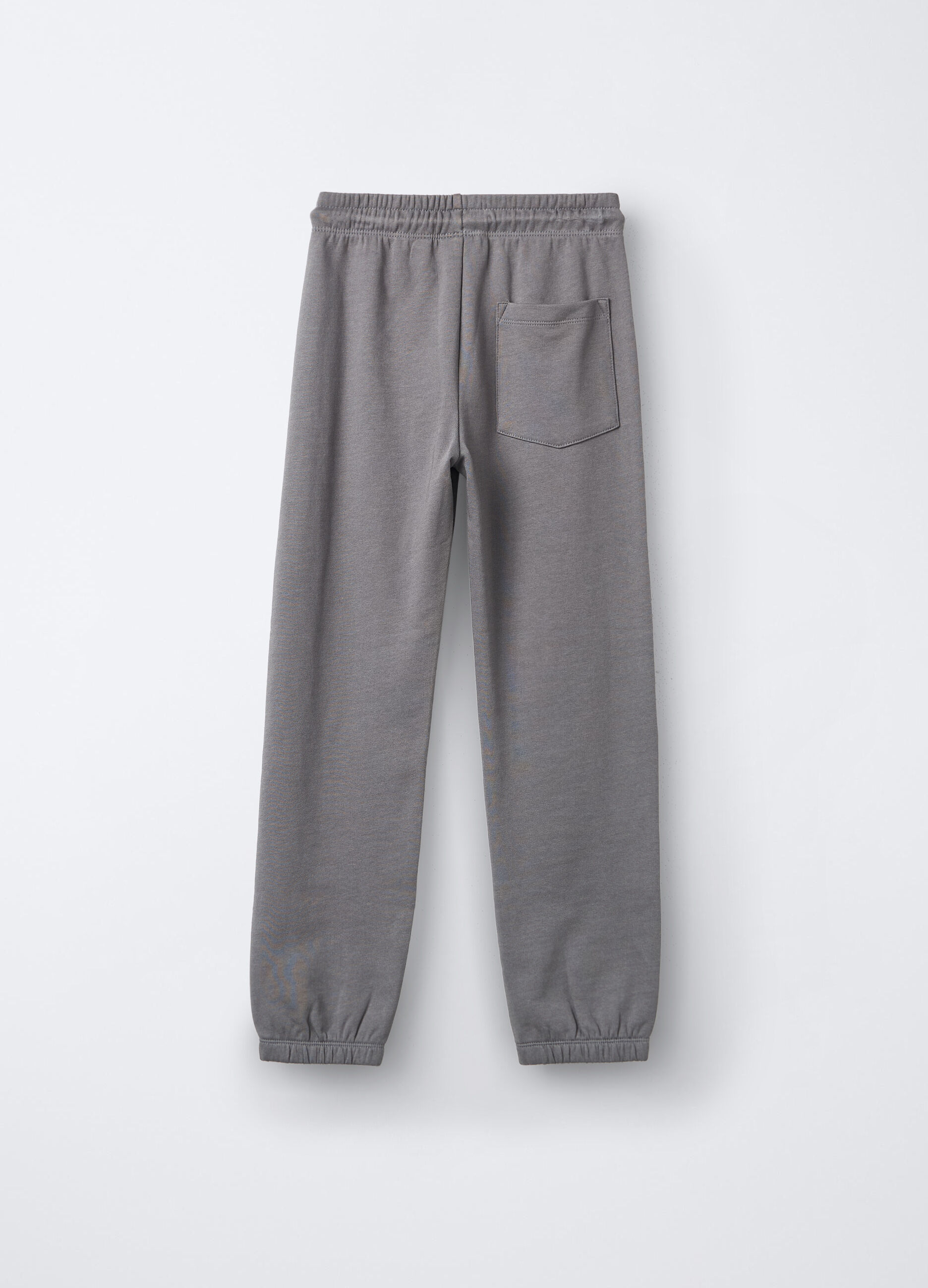 Jogger in puro cotone garzato Fit Regular bambino_1