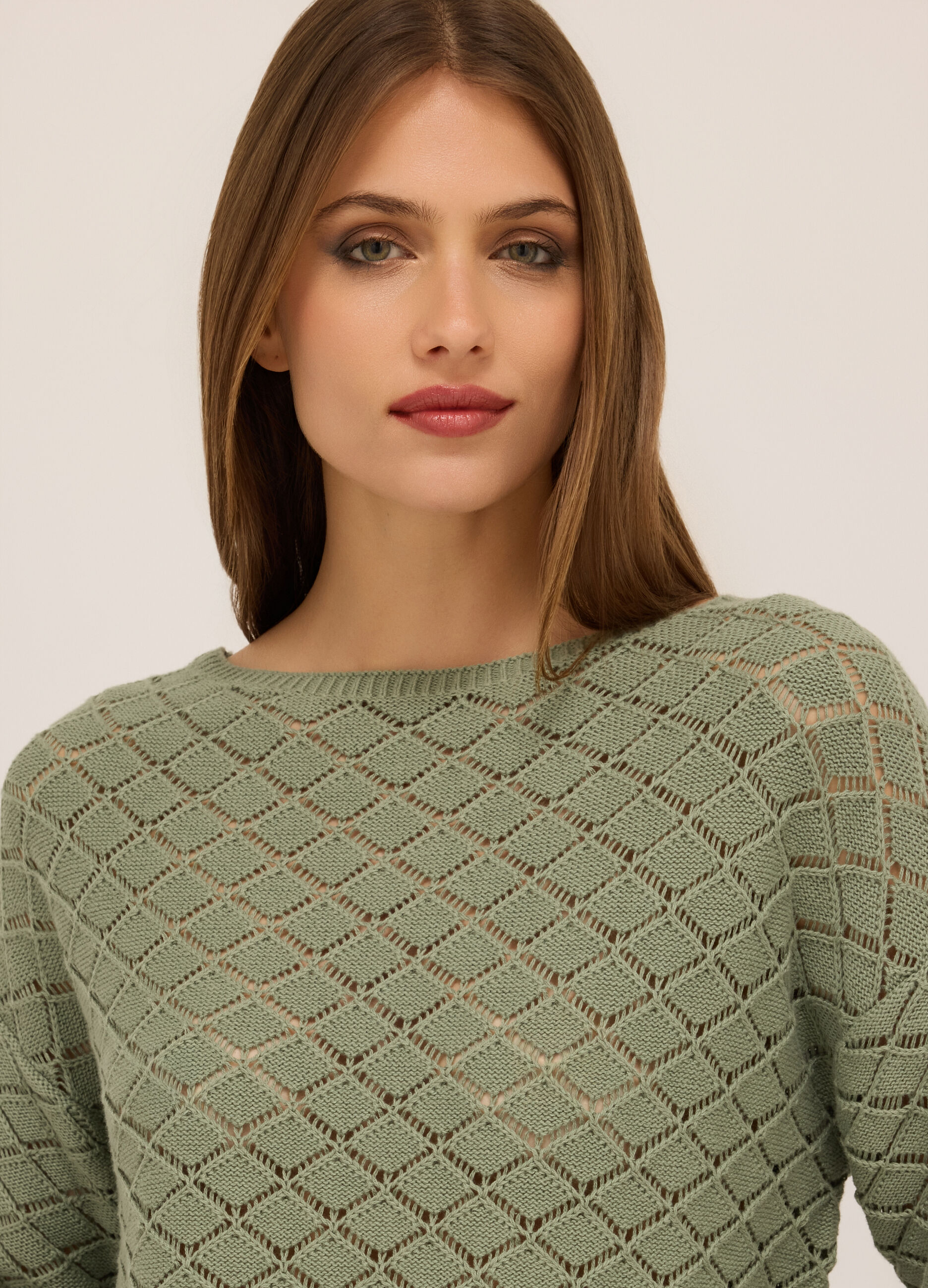 Tricot in puro cotone donna_2