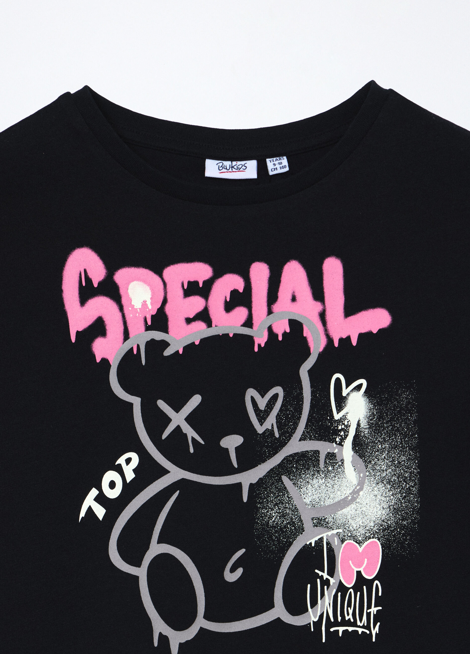 T-shirt in jersey di puro cotone ragazza_2