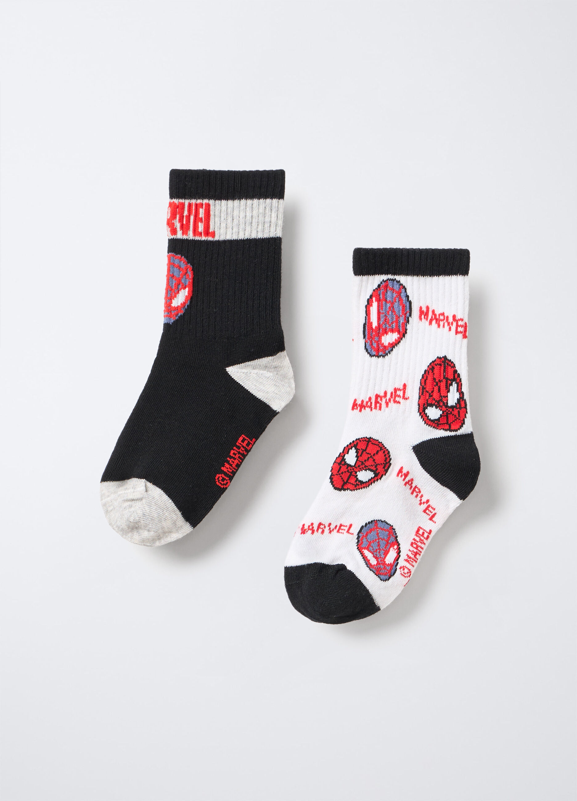 Pack 2 calze da tennis Marvel in misto cotone bambino_0