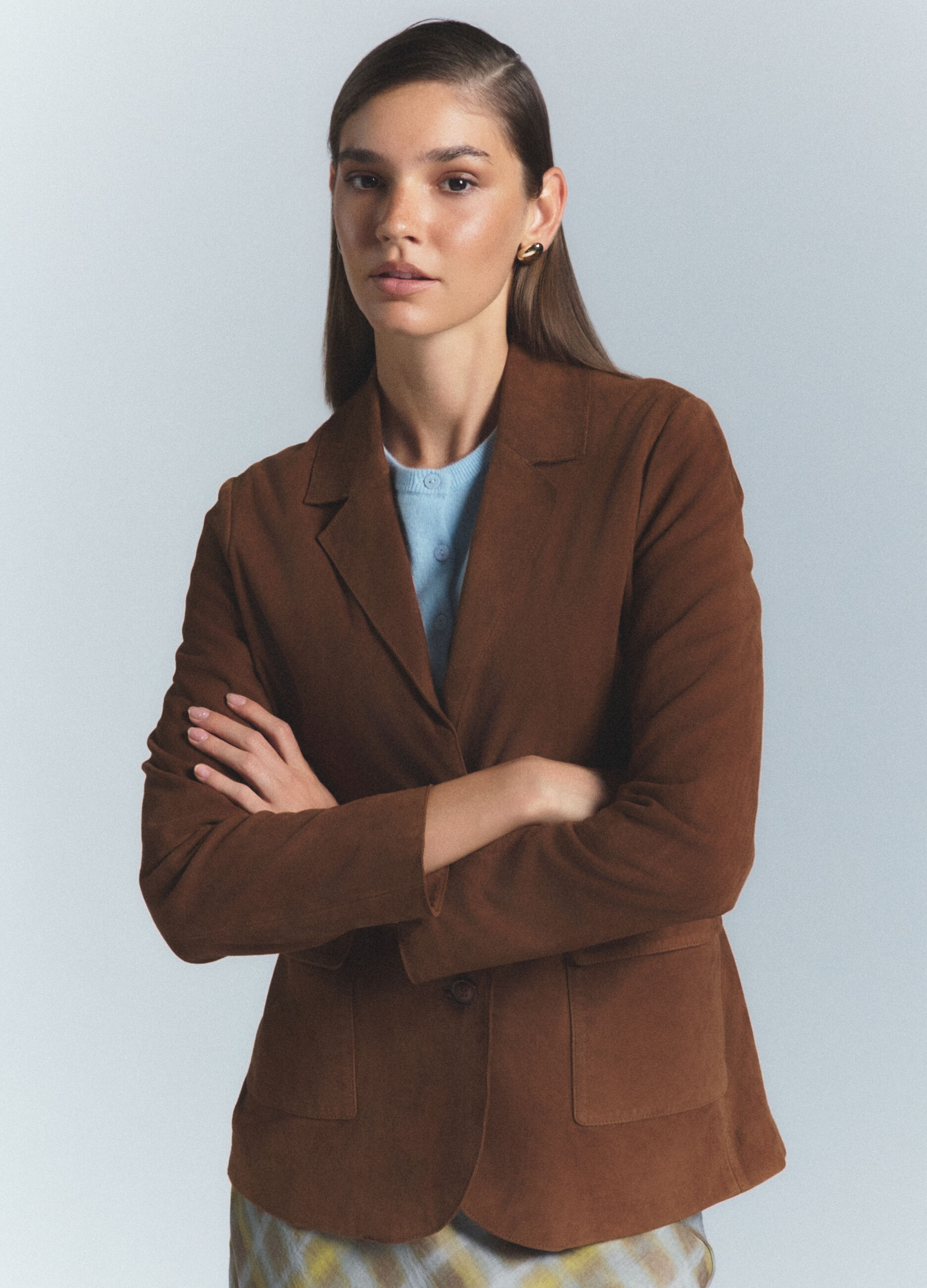 Trench in pura pelle di capra donna_5