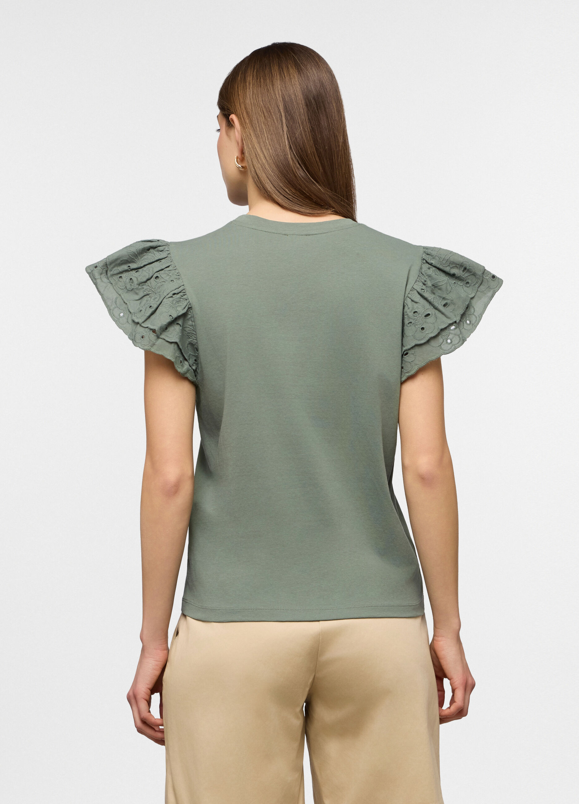 T-shirt girocollo donna_1