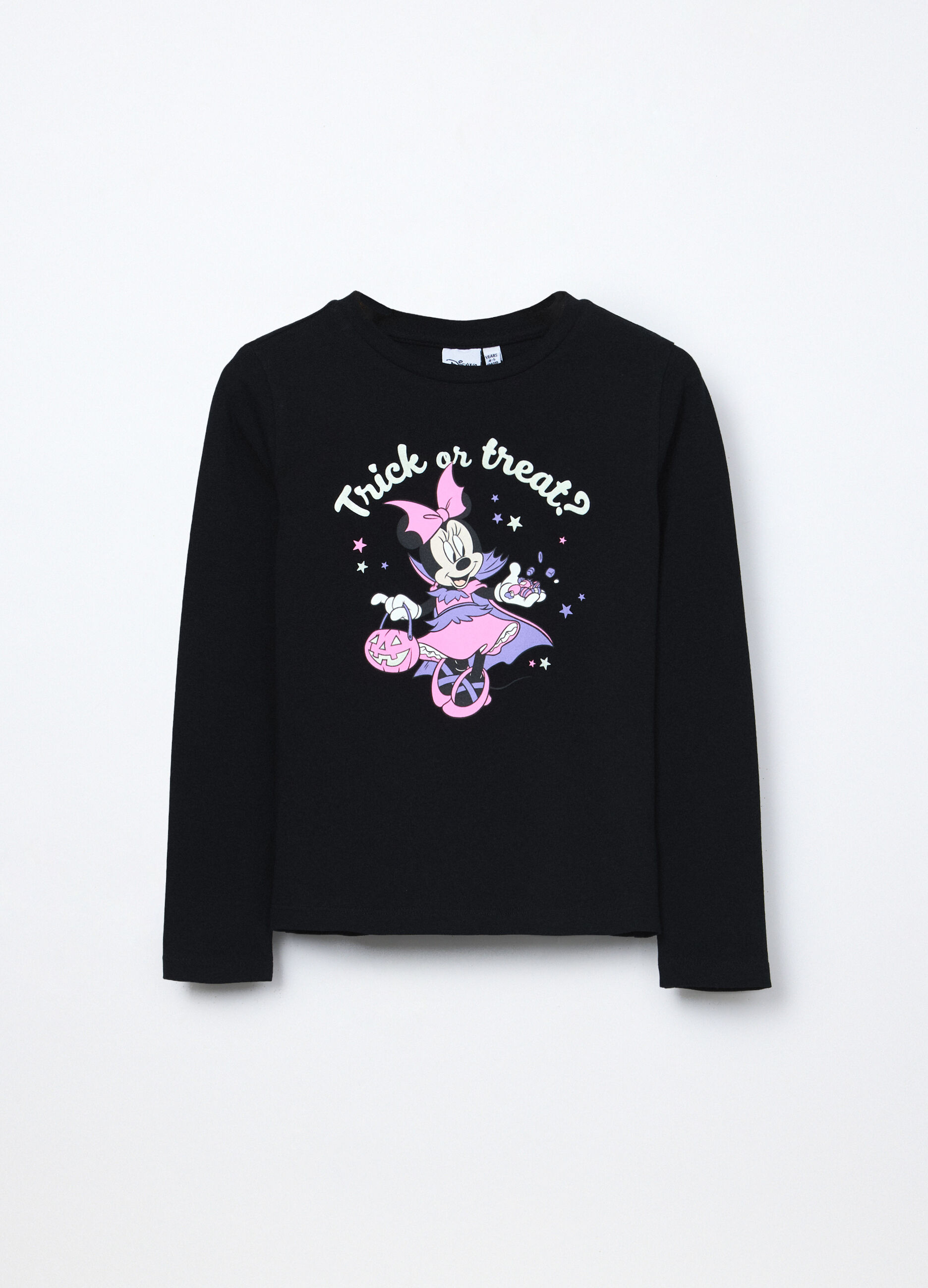 T-shirt in jersey di cotone stretch bambina_0