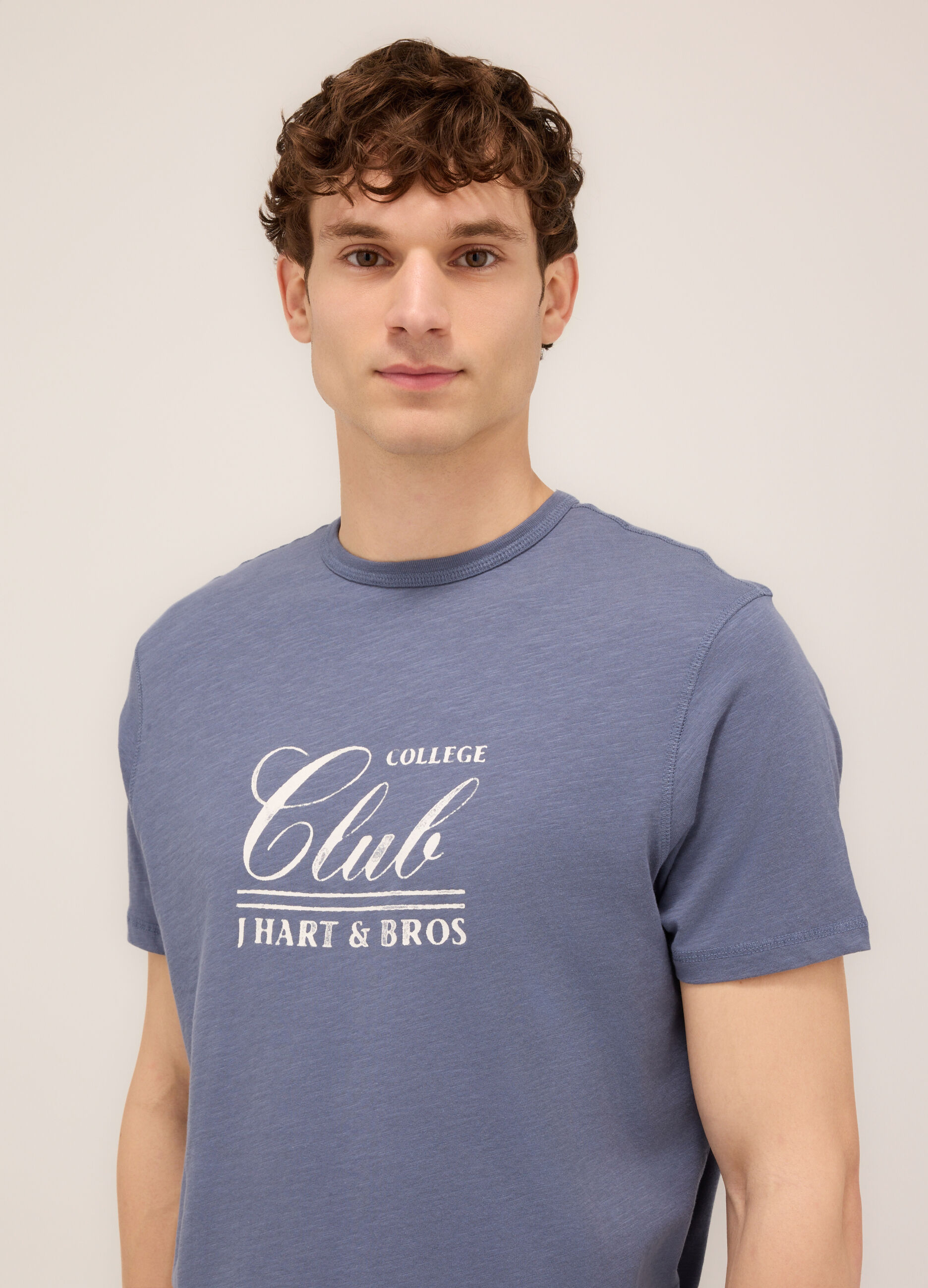 T-shirti girocollo stampa logo_2