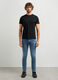Jeans skinny fit in cotone stretch uomo_0