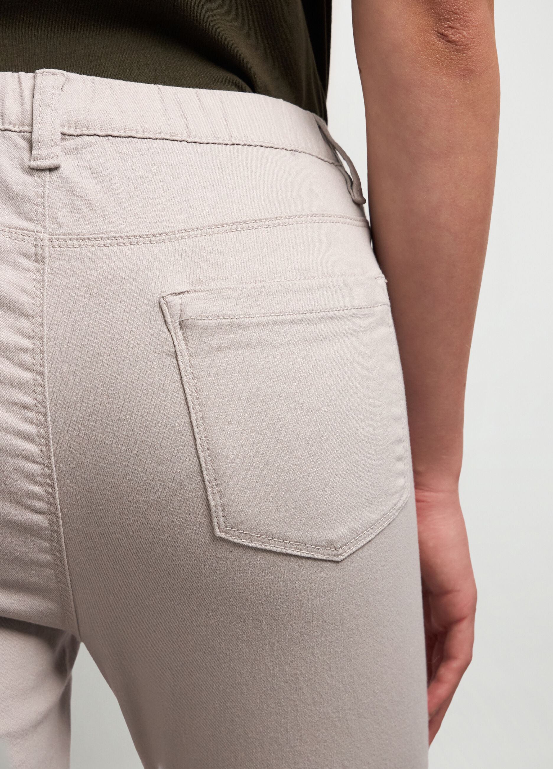 Jeggings in misto cotone stretch donna_2