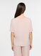 Top pigiama con scollo a V stretch donna_1