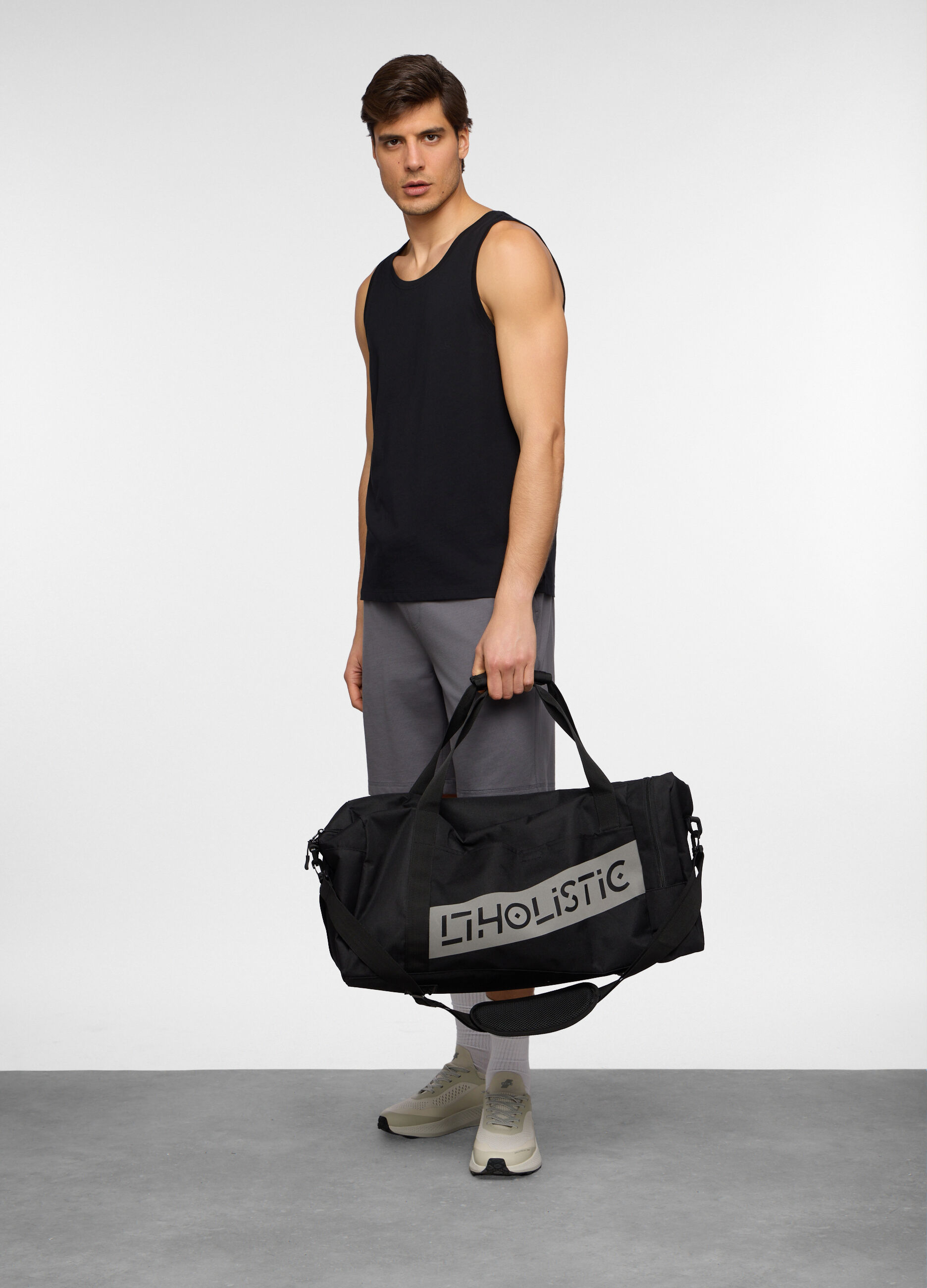 Pantaloncini in cotone french terry uomo_0