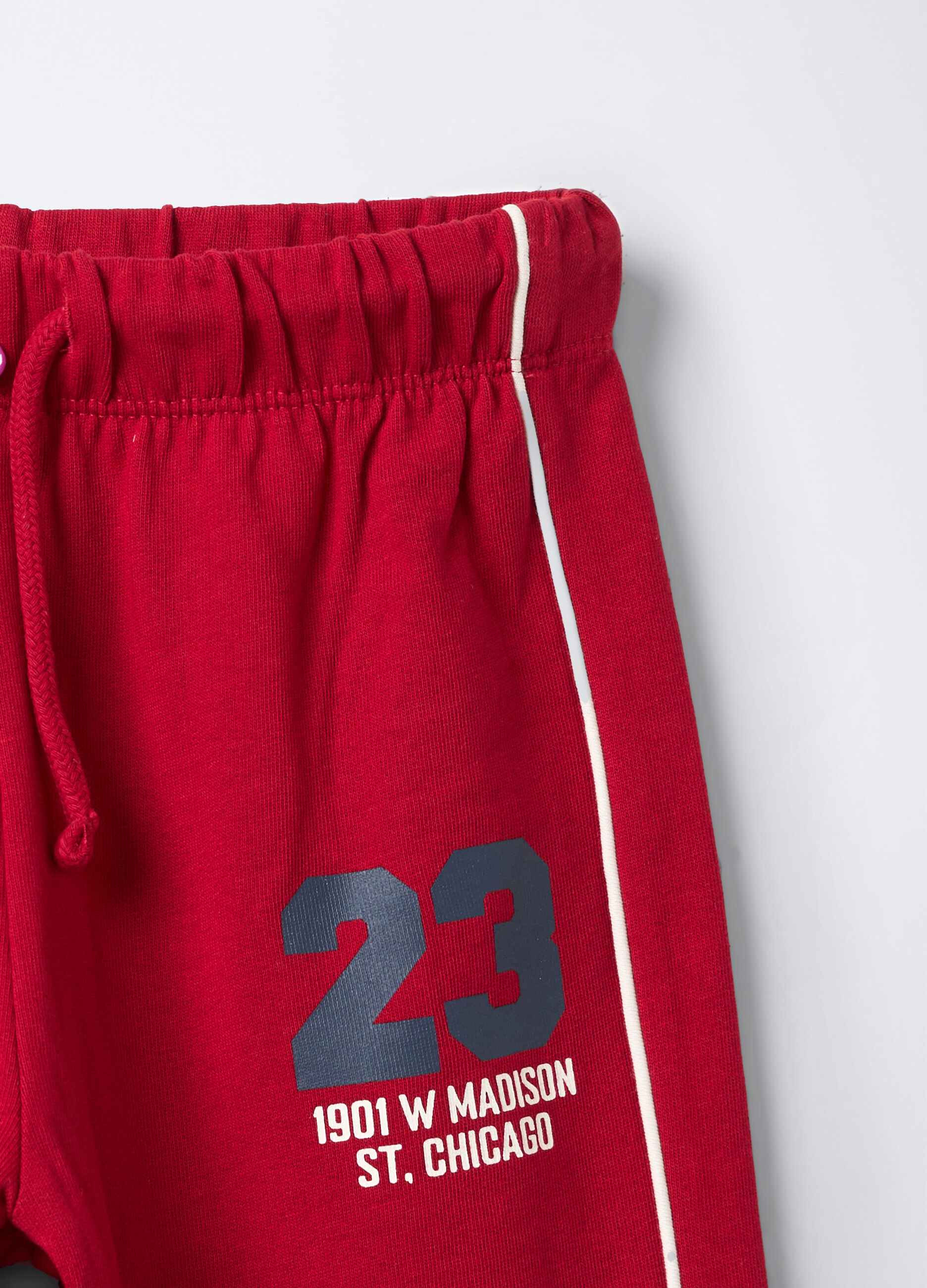 Jogger in puro cotone garzato Comfort Fit bambino_2