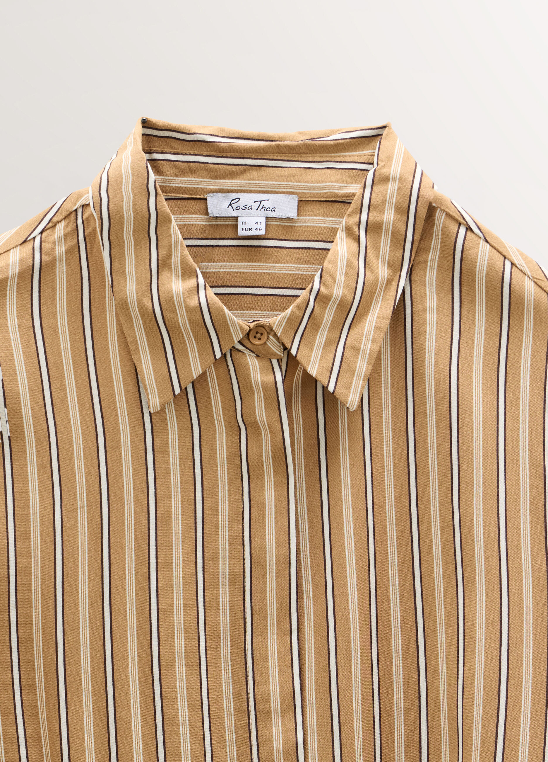 Camicia Fit Regular con collo alla francese in pura viscosa donna curvy_2