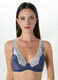 Reggiseno a triangolo imbottito con pizzo _2