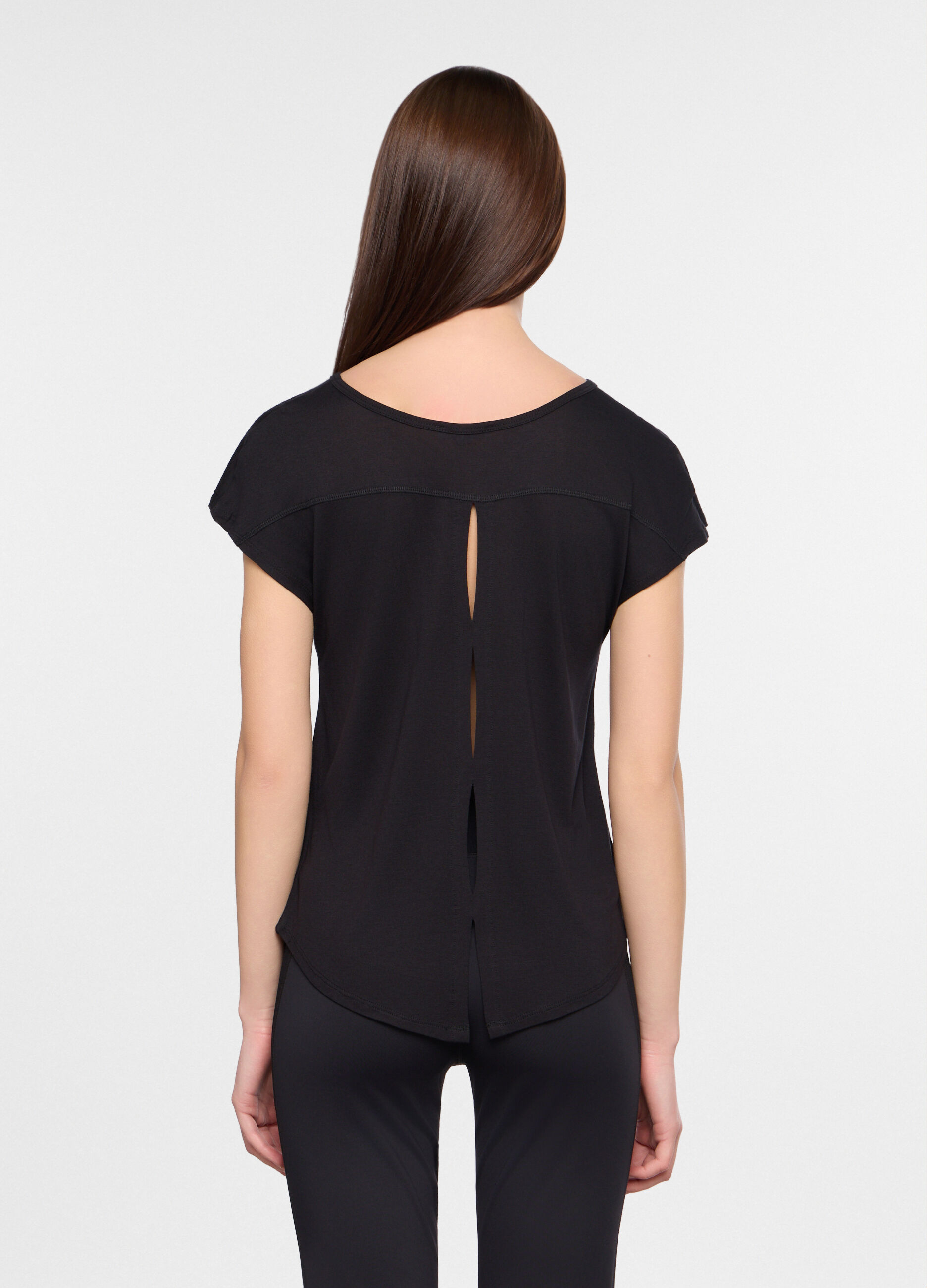 T-shirt girocollo donna_1