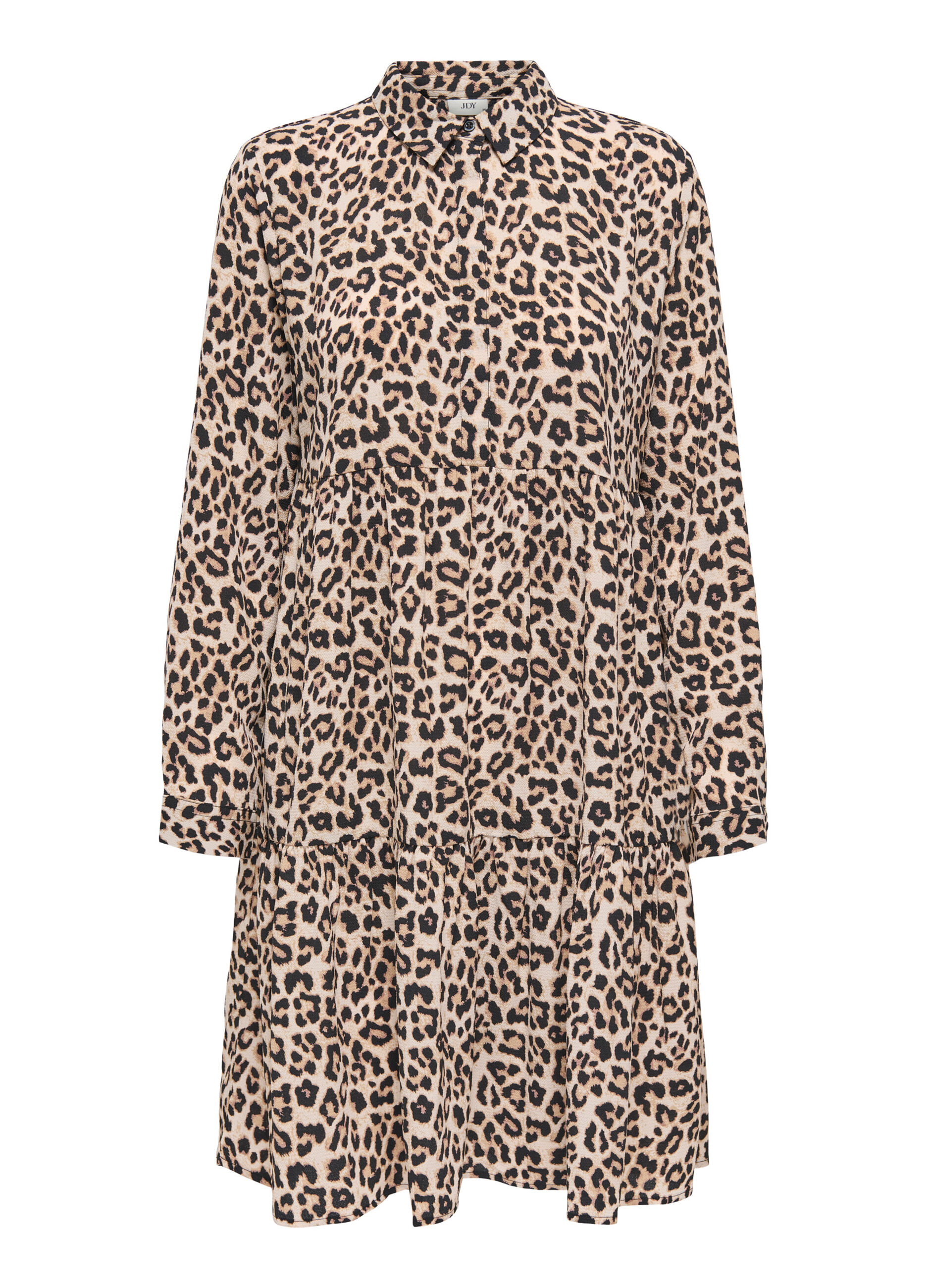 Abito corto animalier donna_5