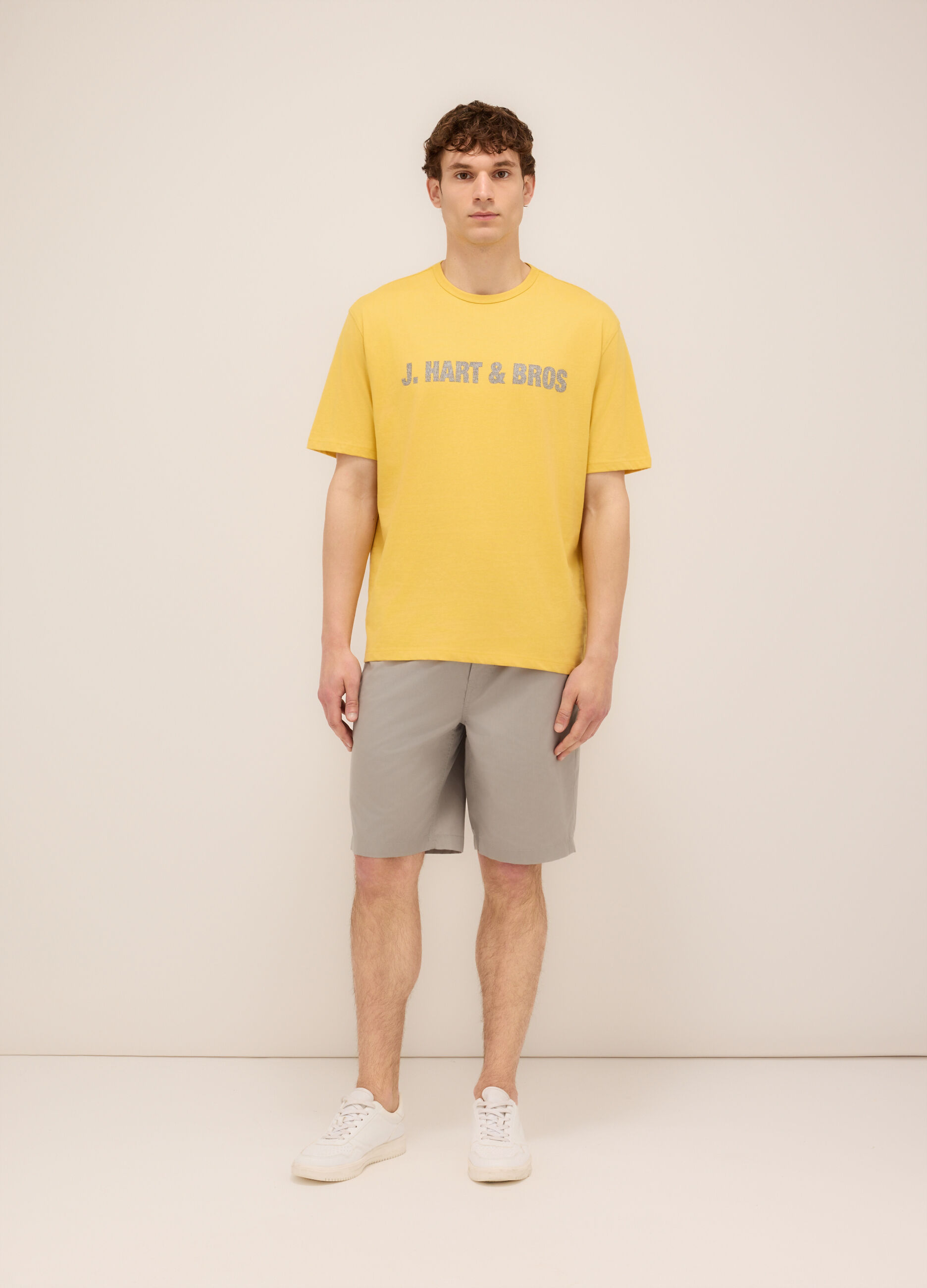Bermuda chino in misto cotone uomo_0