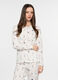 Set pigiama lungo in jersey di puro cotone donna_2