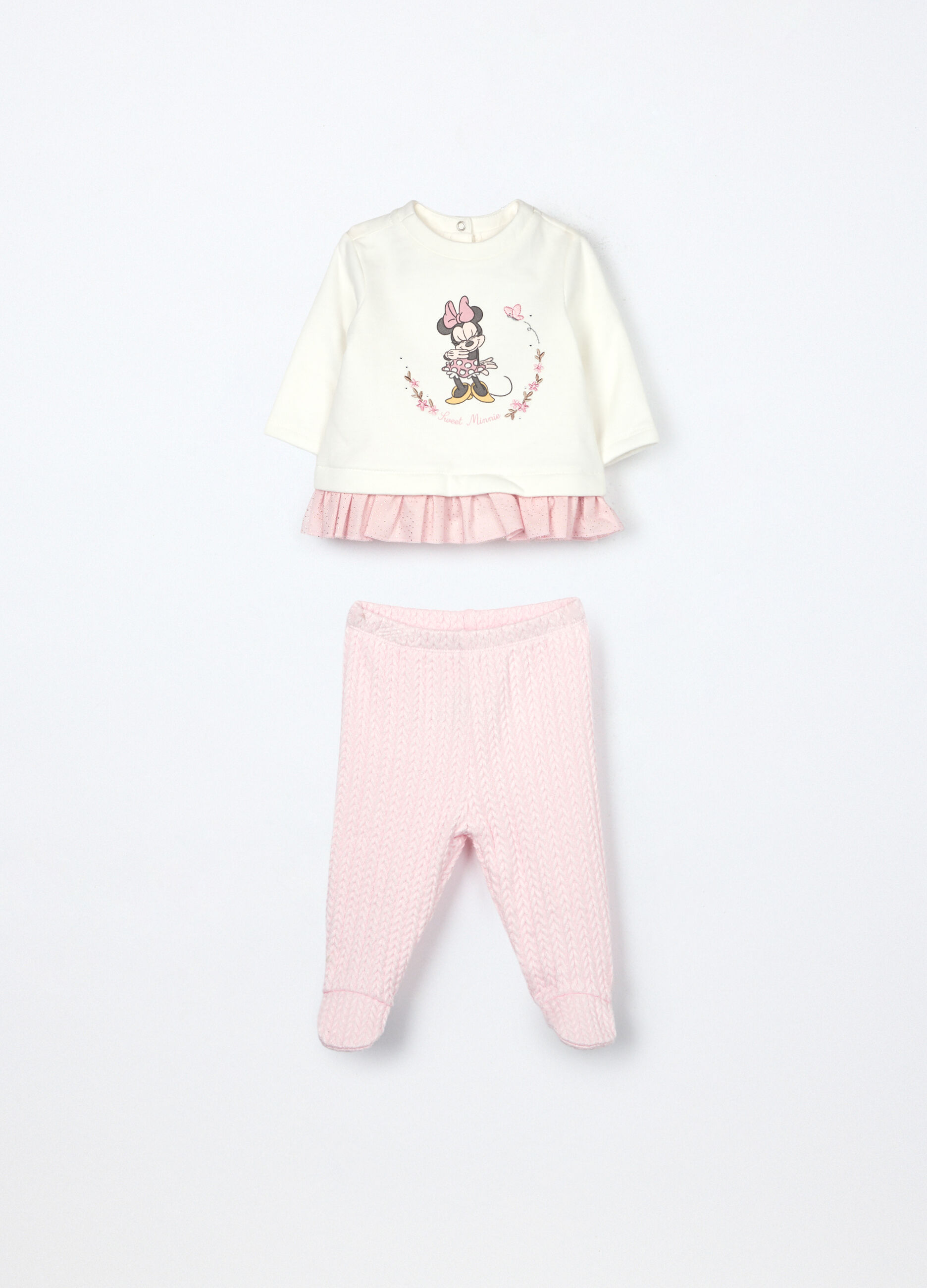 Set Disney in cotone fleece neonata_0