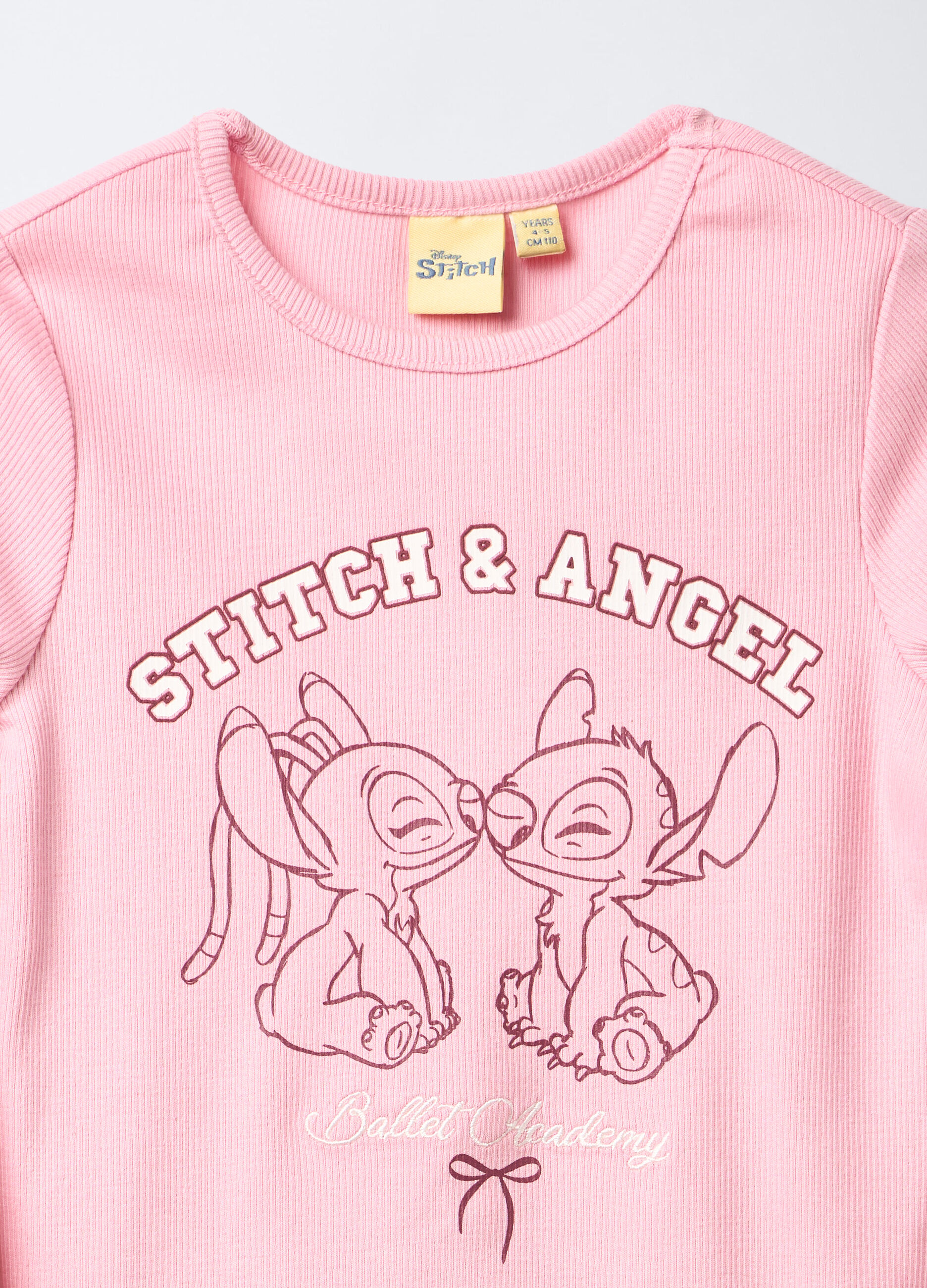 T-shirt Disney in costina di cotone stretch bambina_2